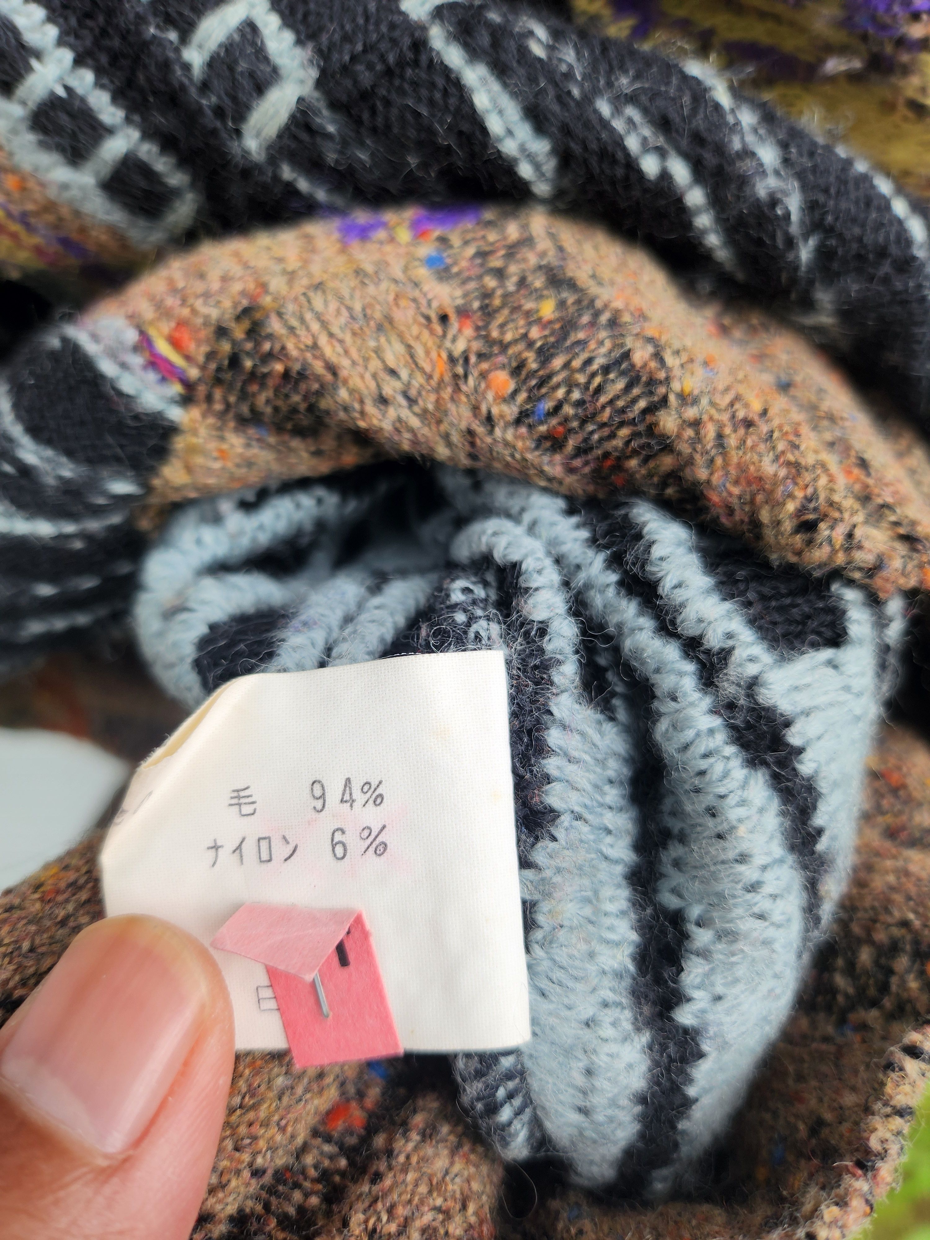 If Six Was Nine × Japanese Brand 💥Nice PASHU Multicolor Coogi Style Jumper Size US L / EU 52-54 / 3 - 10 Thumbnail