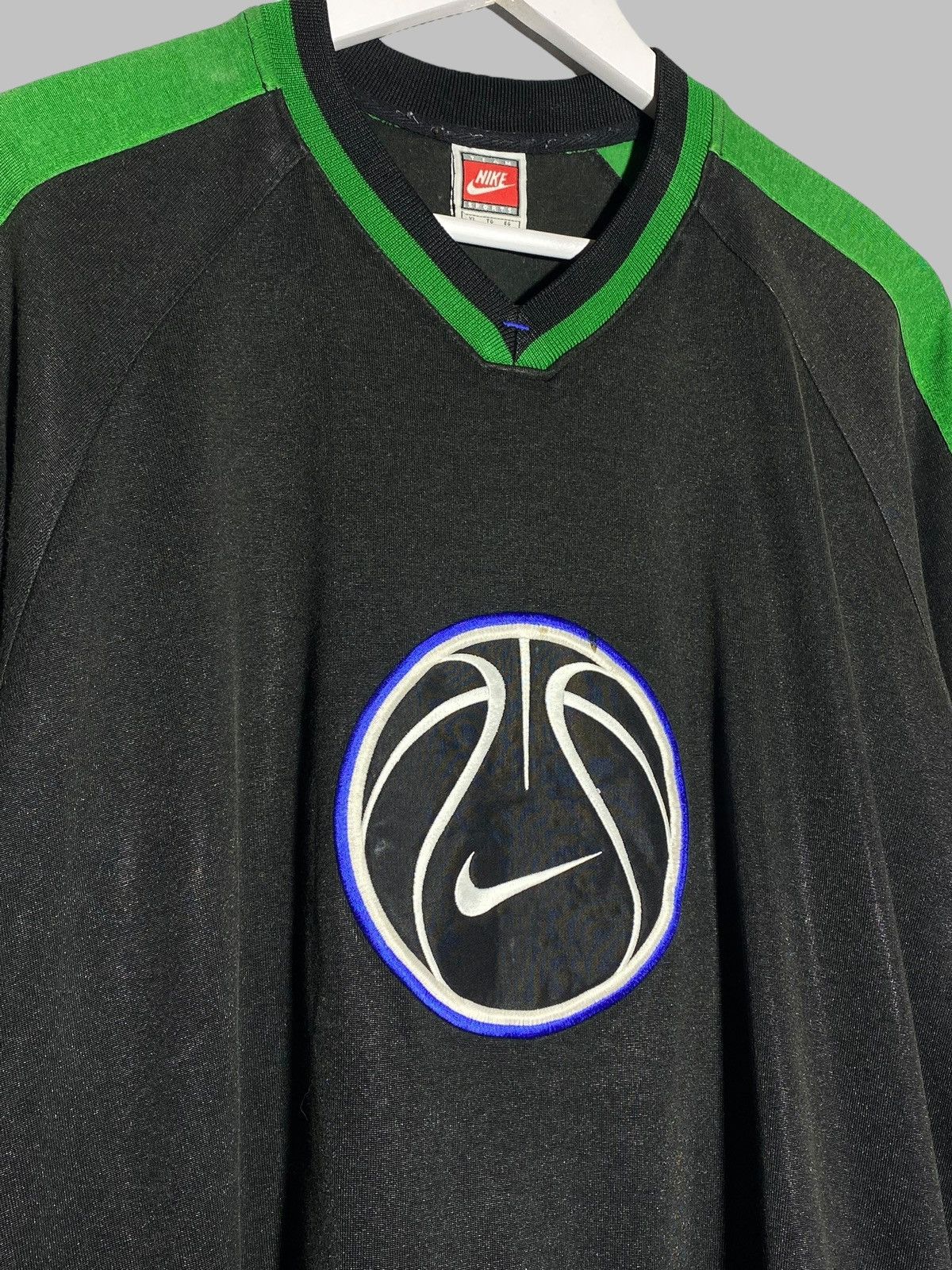 Nike 🔥 Y2K NIKE HOOPS VINTAGE JERSEY STREETBALL MESH VIBES Size US XL / EU 56 / 4 - 2 Thumbnail