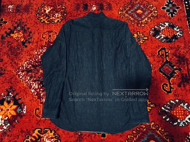 Needles Needles Denim button-down long-sleeved shirt Size US S / EU 44-46 / 1 - 2 Thumbnail