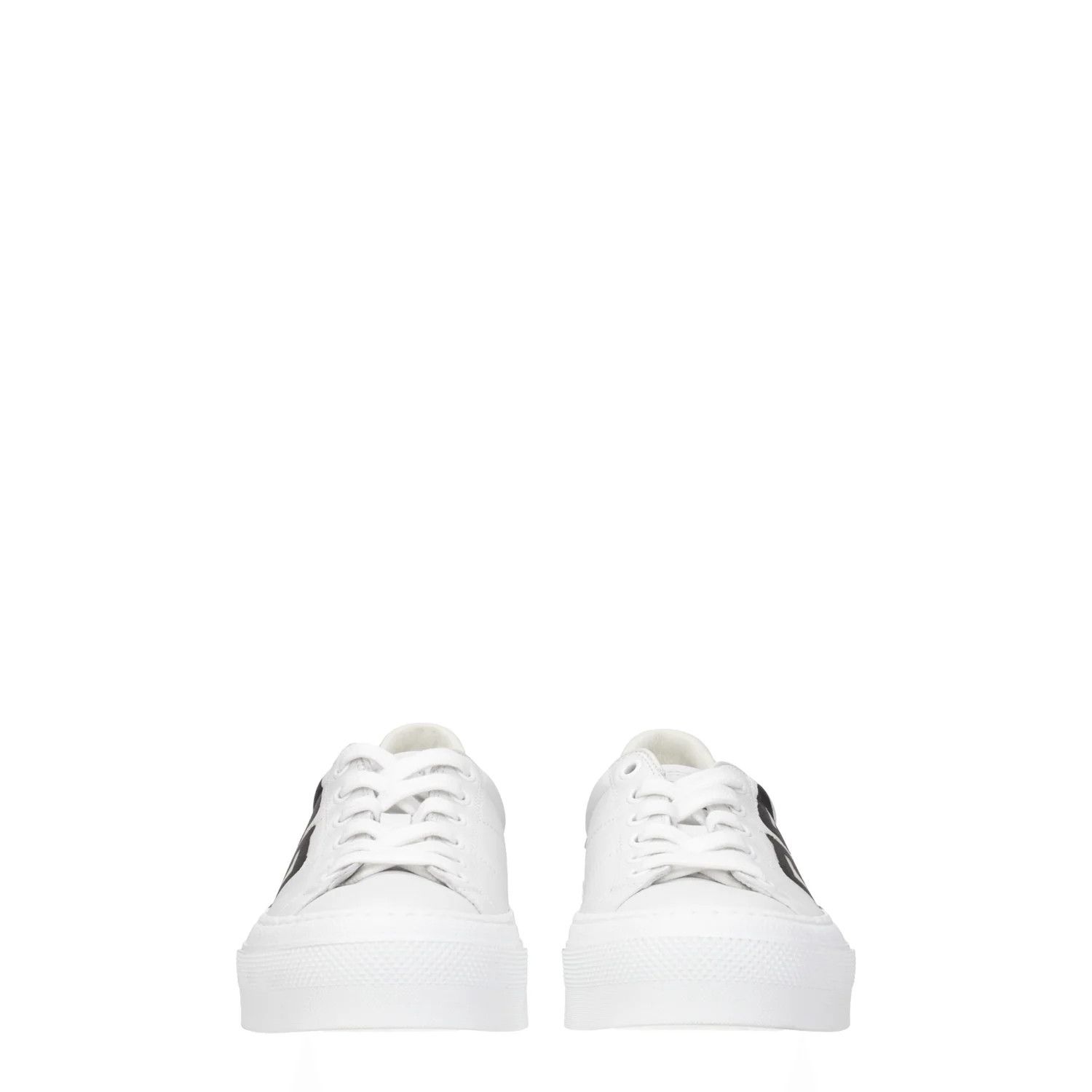 Givenchy ob1o1e1124 Leather Sneakers in White Black Size US 10 / IT 40 - 3 Thumbnail