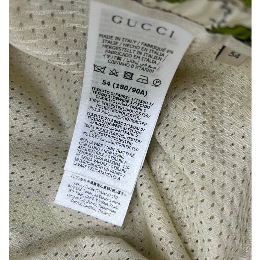 Gucci Gucci Green & Brown Wave-Print Swim Board Shorts Sz 54/XXL Size US 38 / EU 54 - 12 Thumbnail