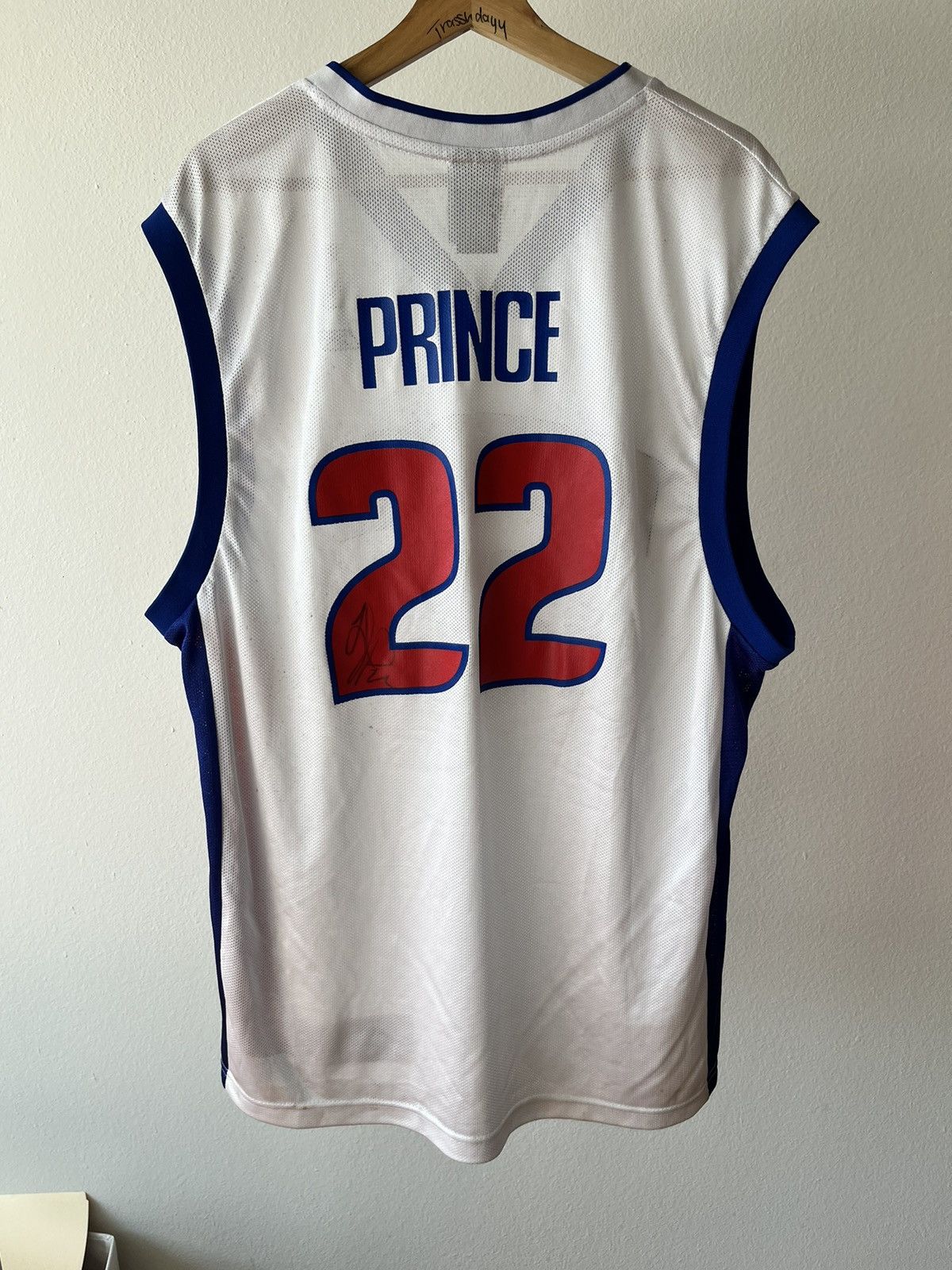 NBA × Reebok Retro Detroit Pistons Jersey Size US L / EU 52-54 / 3 - 9 Thumbnail
