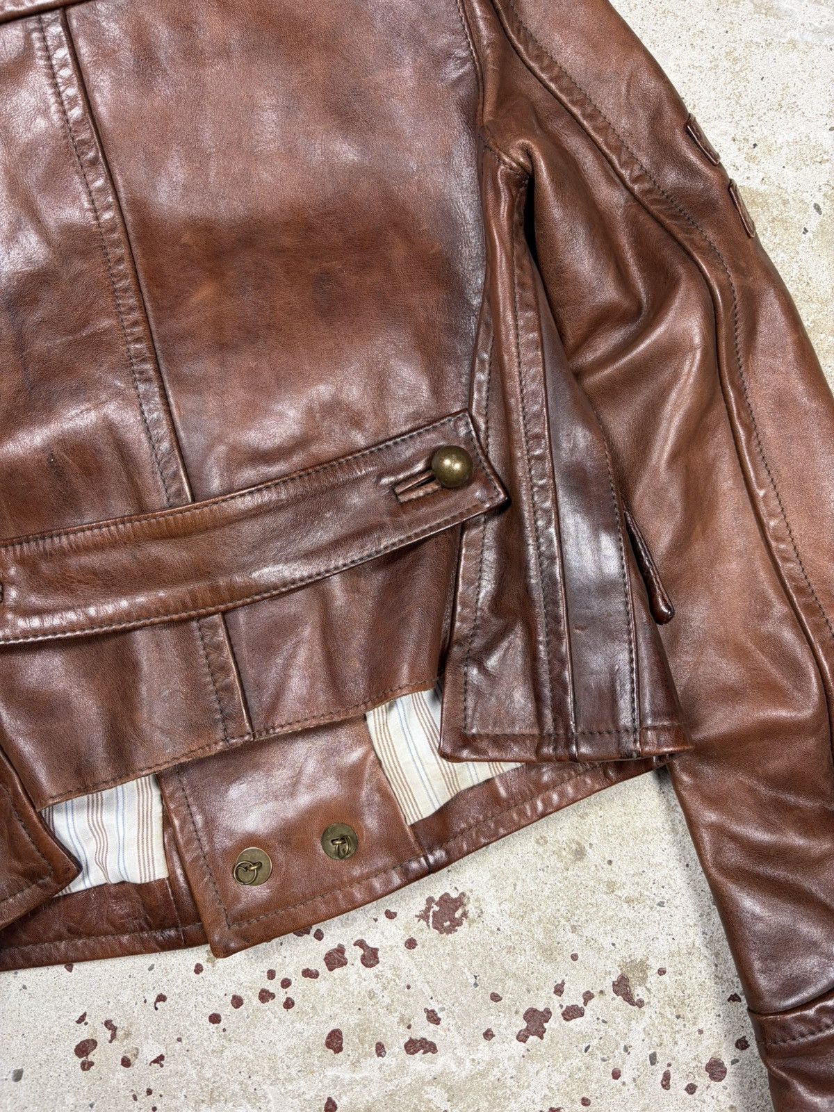 Dsquared2 DSquared2 Sienna Leather Military Jacket Civil Rare Size S / US 4 / IT 40 - 15 Thumbnail
