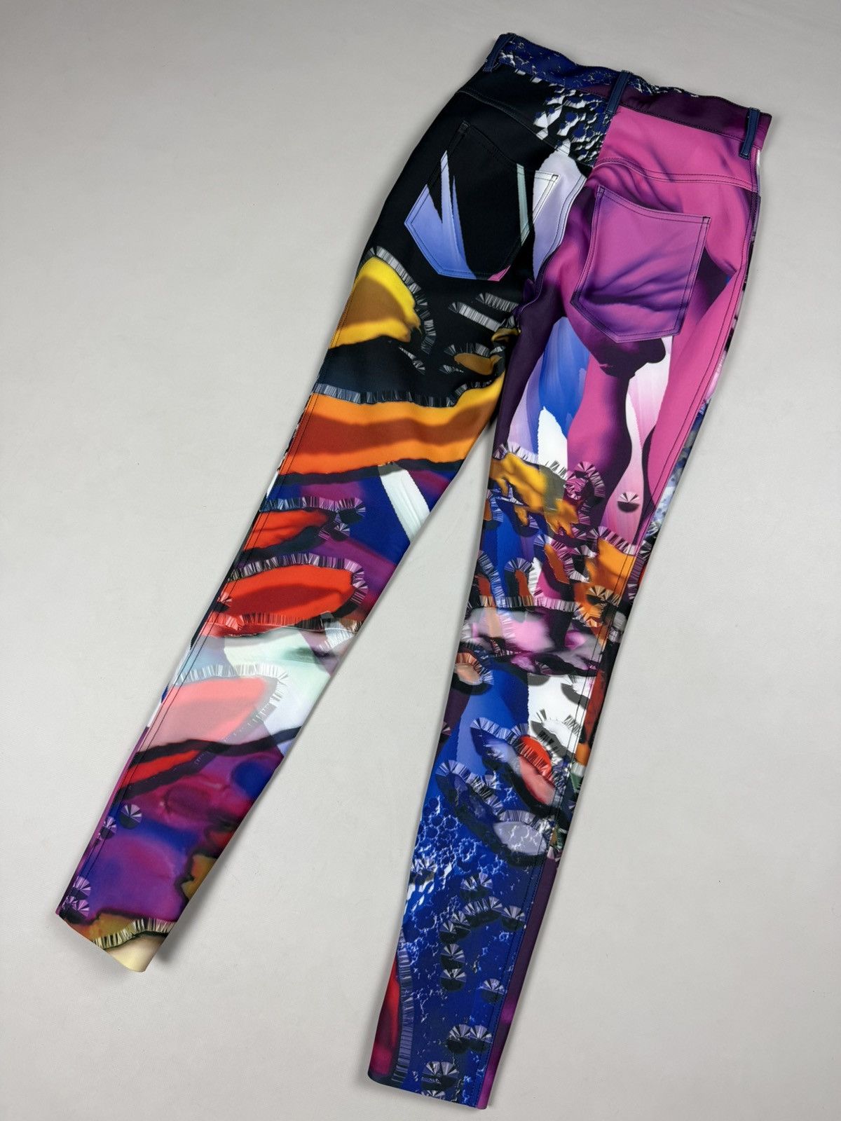 Maison Margiela BNWT! Maison Margiela printed Skinny Leg Art Pants Trousers Size 27" / US 4 / IT 40 - 20 Thumbnail
