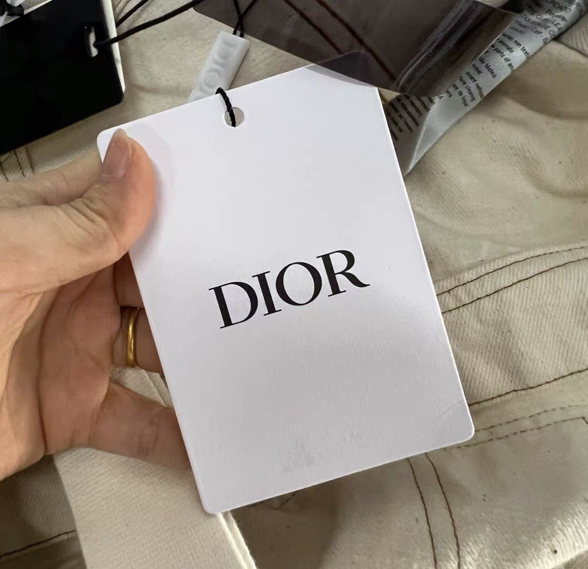 Dior Dior x Denim Tears Solid Color Workwear Denim Overalls J41 Size 36" / US 14 / IT 50 - 5 Thumbnail