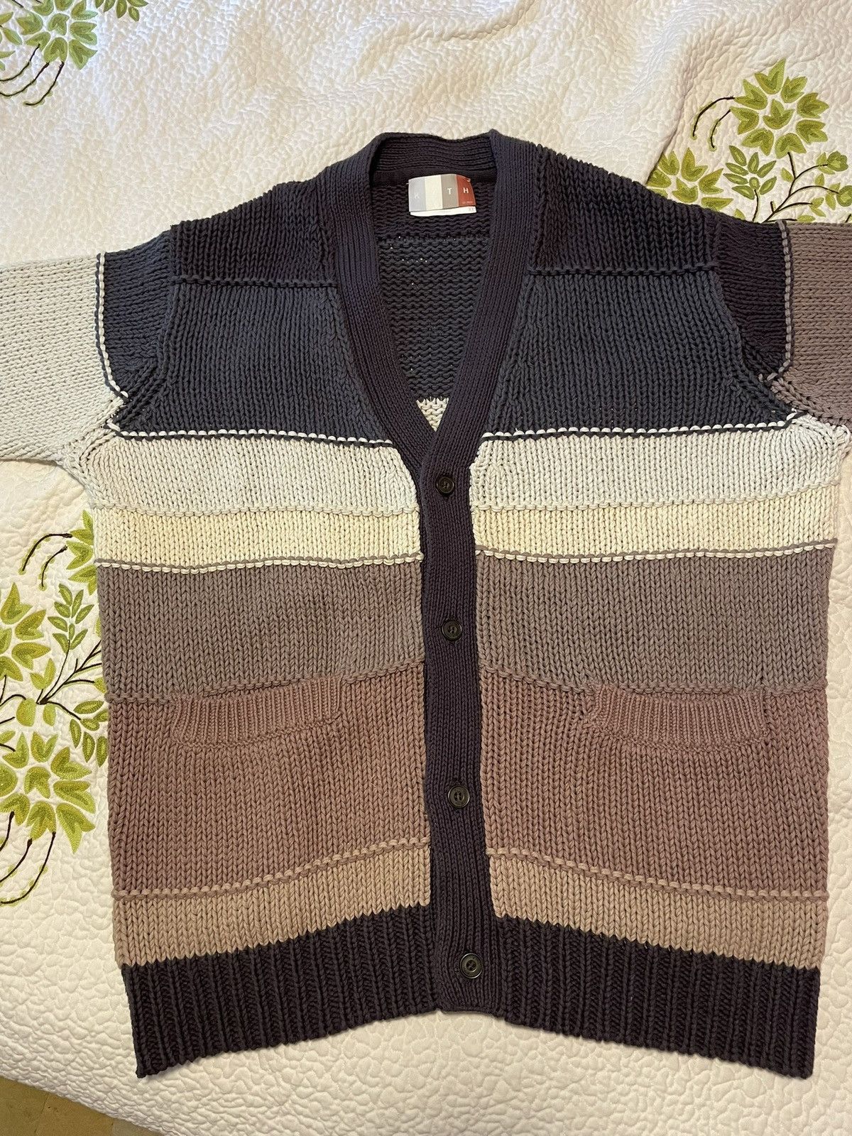 Kith KITH WEIRFIELD CARDIGAN - BATTLESHIP Size US XL / EU 56 / 4 - 2 Thumbnail