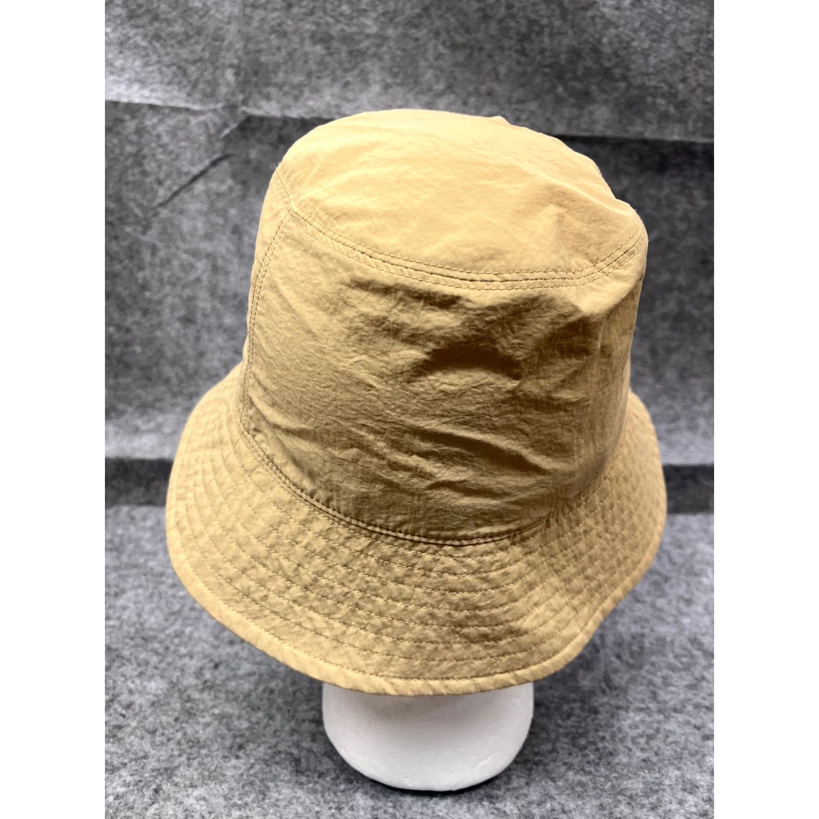 Uniqlo Uniqlo Sun Bucket Hat Cap Adult One Size Beige 100% Nylon Camp Beach Outdoors Size ONE SIZE - 6 Thumbnail