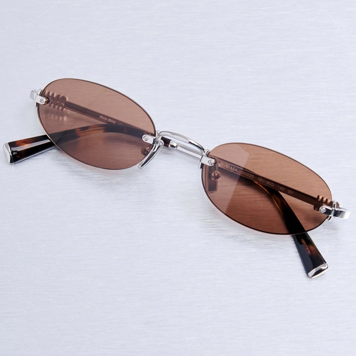 Miu Miu MIU MIU 0MU A54S 1BC90Q SUNGLASSES Size ONE SIZE - 6 Thumbnail