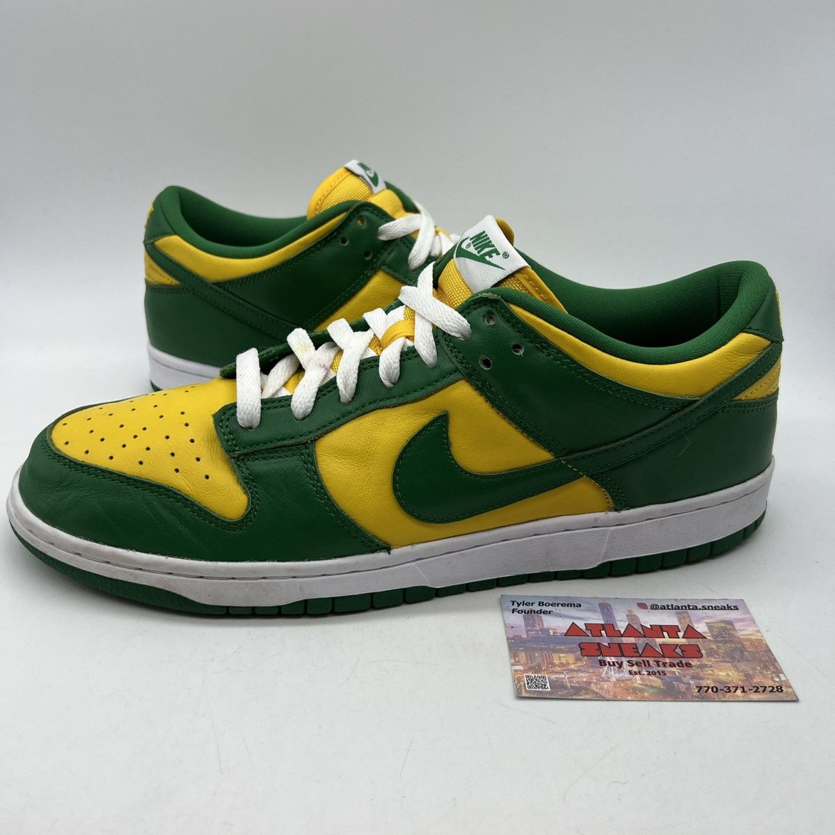 Nike Nike dunk low Brazil Size US 10.5 / EU 43-44 - 1 Thumbnail