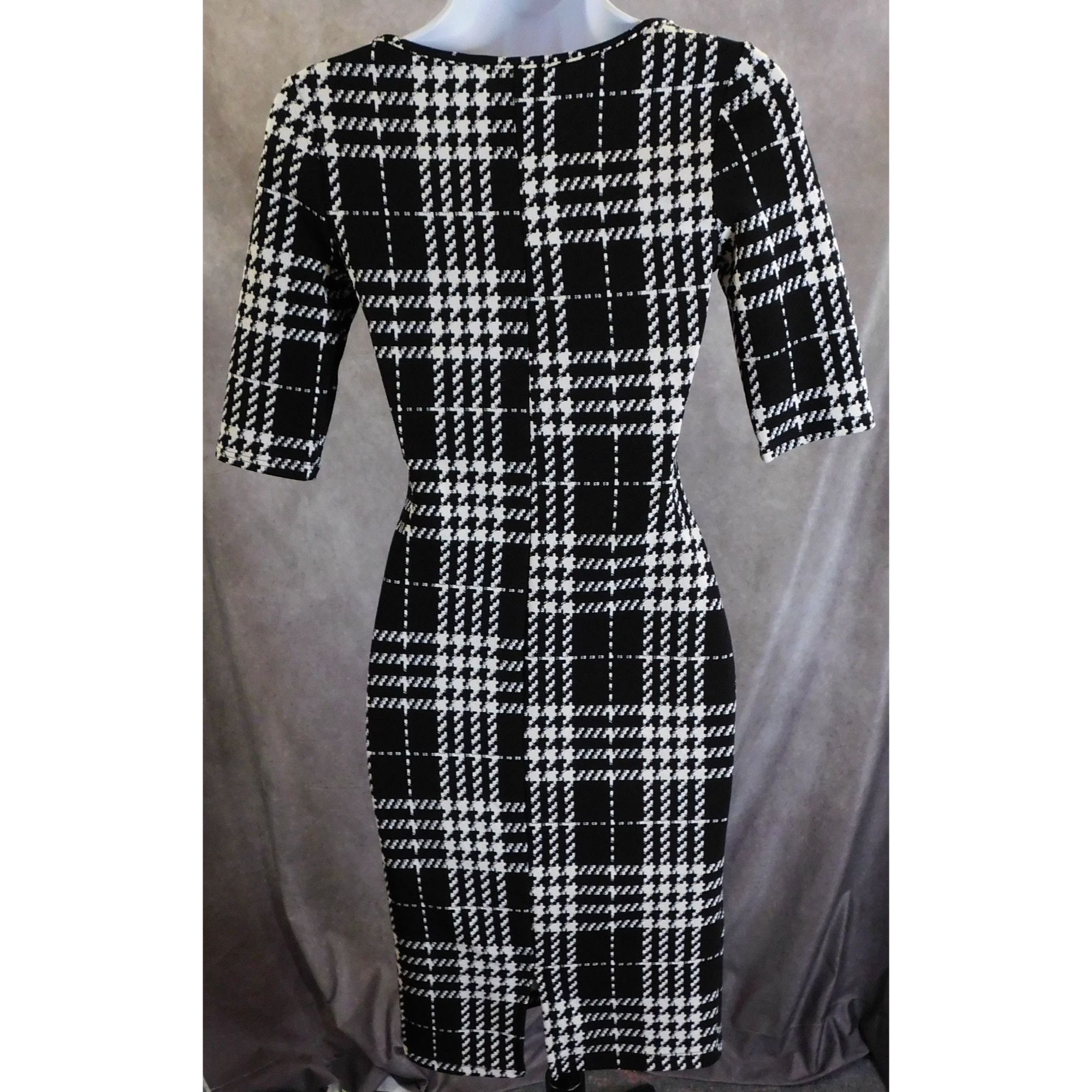 Other A'Gaci Black And White Fusion Dress NWT Size S / US 4 / IT 40 - 2 Thumbnail