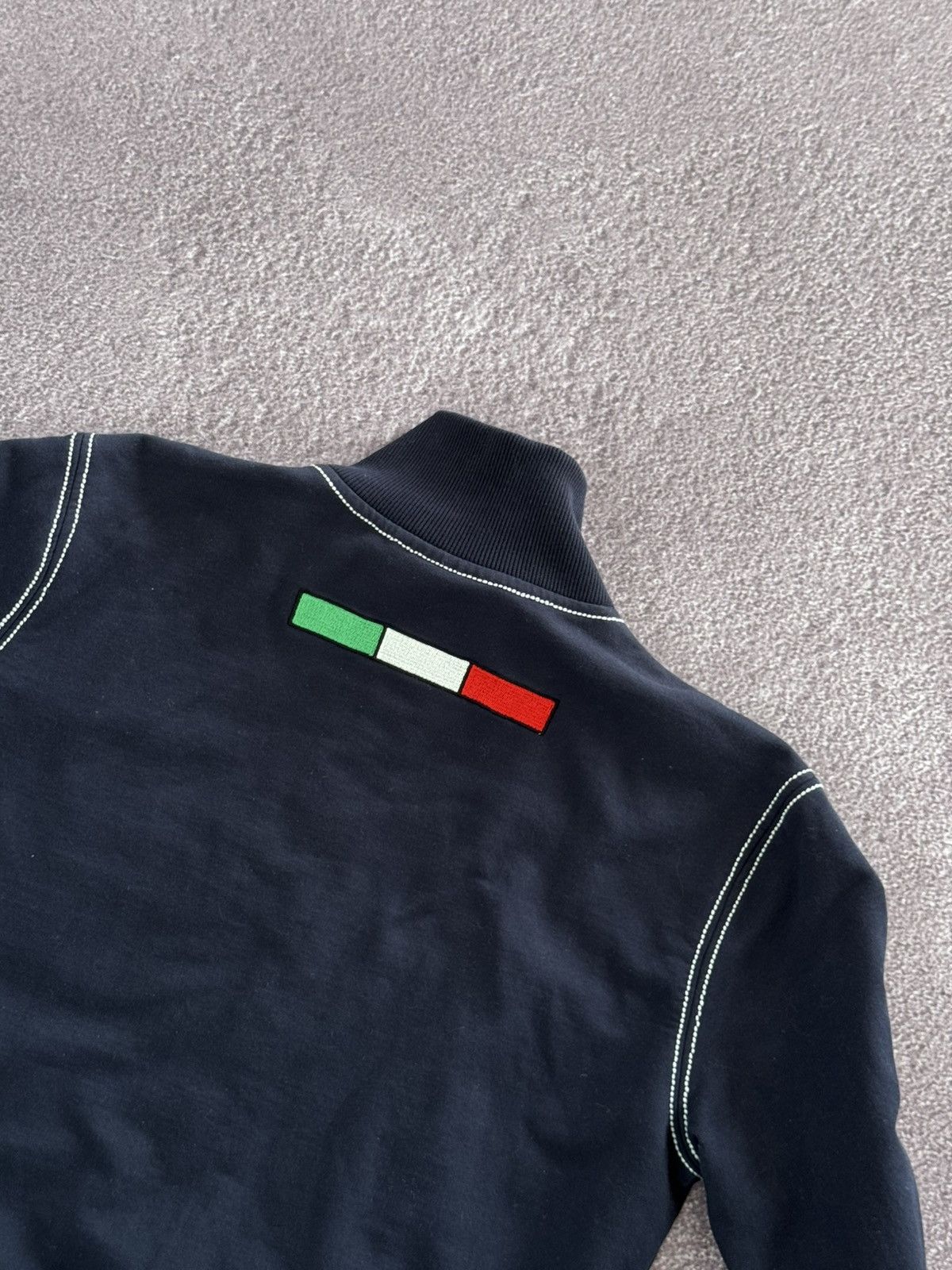 Hysteric Glamour 00’s Y2K Italia Big Logo Zip-Up Sweatshirt Size M / US 6-8 / IT 42-44 - 10 Thumbnail
