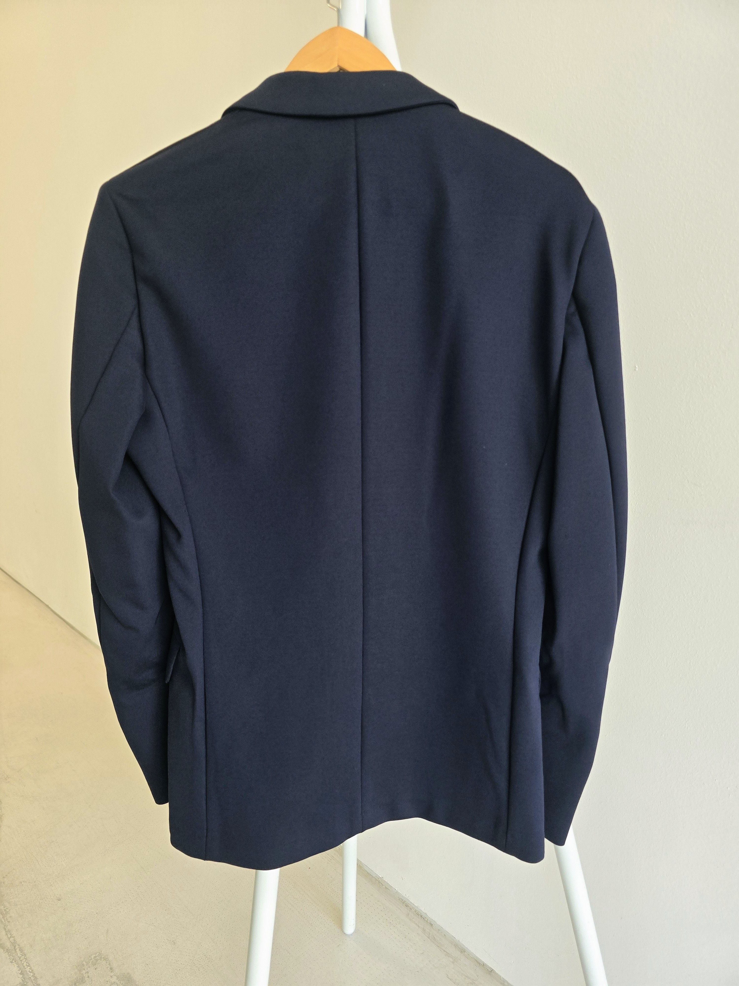 Sandro SANDRO PARIS Navy Suit 46/42 Wool Blend NWT + Garment Bag Size 46R - 6 Thumbnail