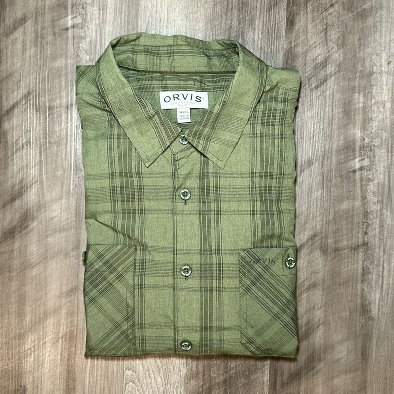 Orvis Orvis Classic Collection Short Sleeve Button Down - XL Size US XL / EU 56 / 4 - 1 Thumbnail