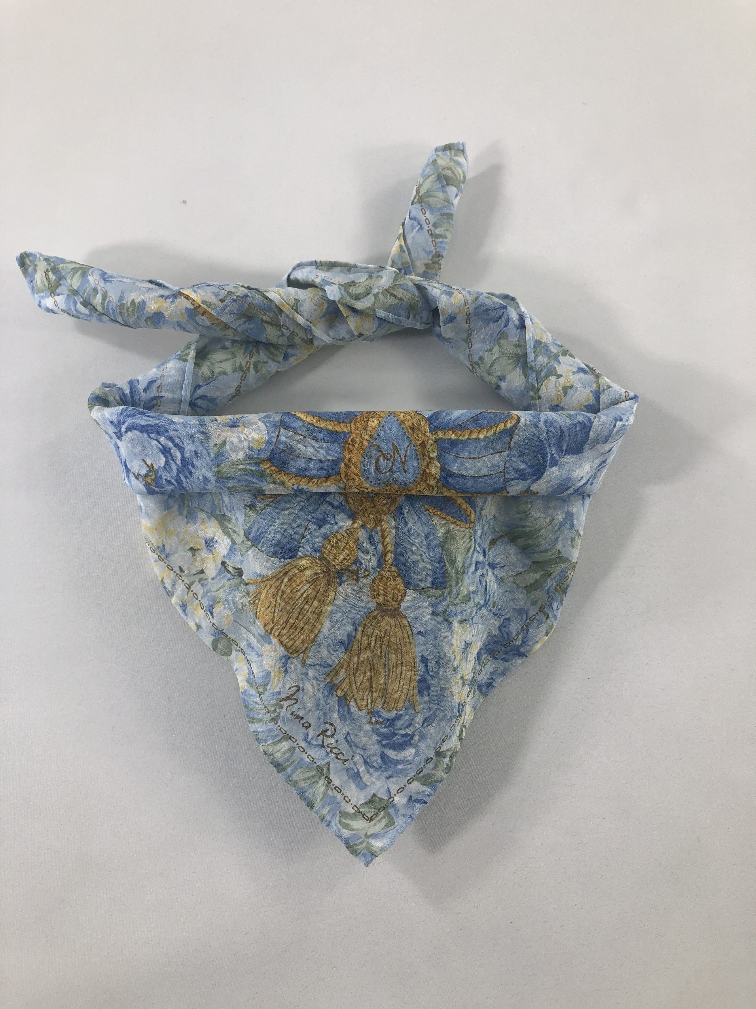 Nina Ricci × Vintage Nina Ricci Handkerchief / Headscarf / Headband / Bandana Size ONE SIZE - 1 Thumbnail