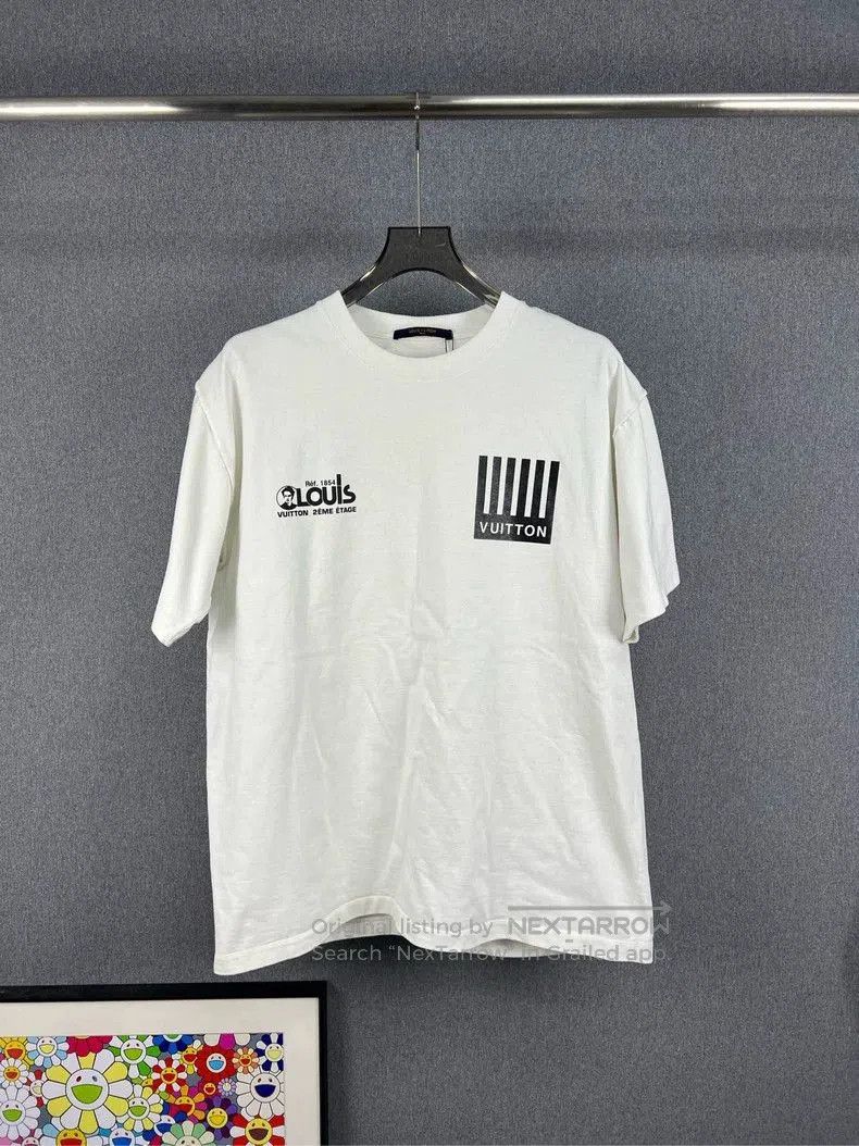 Louis Vuitton LOUIS VUITTON Monogram Print T-shirt. Size US XXL / EU 58 / 5 - 1 Thumbnail