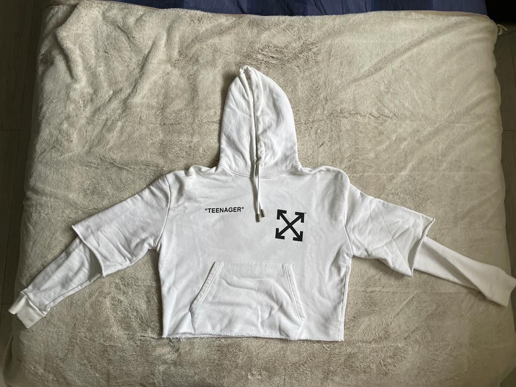 Off white teenager hoodie outlet