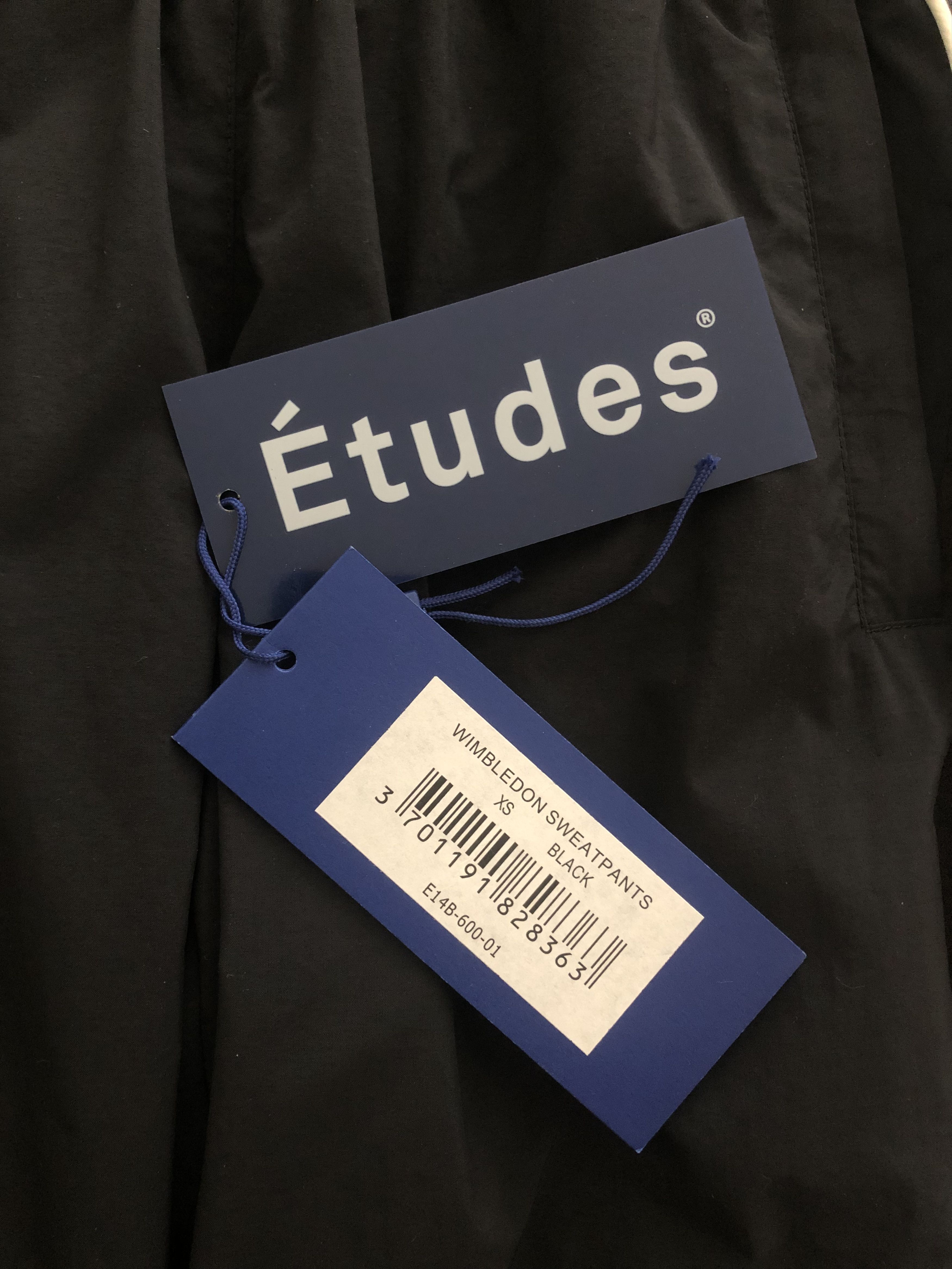 Etudes Études Black Wimbledon Lounge Pants Size US 28 / EU 44 - 2 Thumbnail