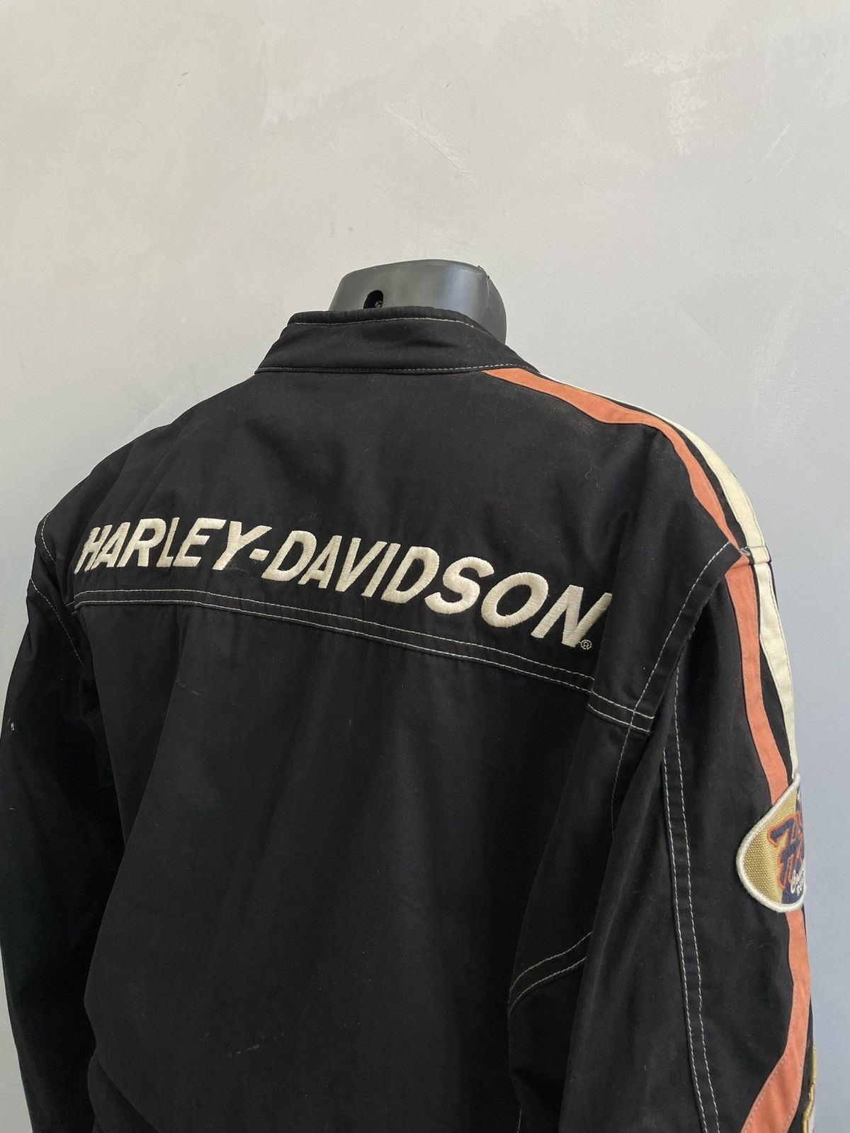 Racing moto harley davidson jacket y2k hype