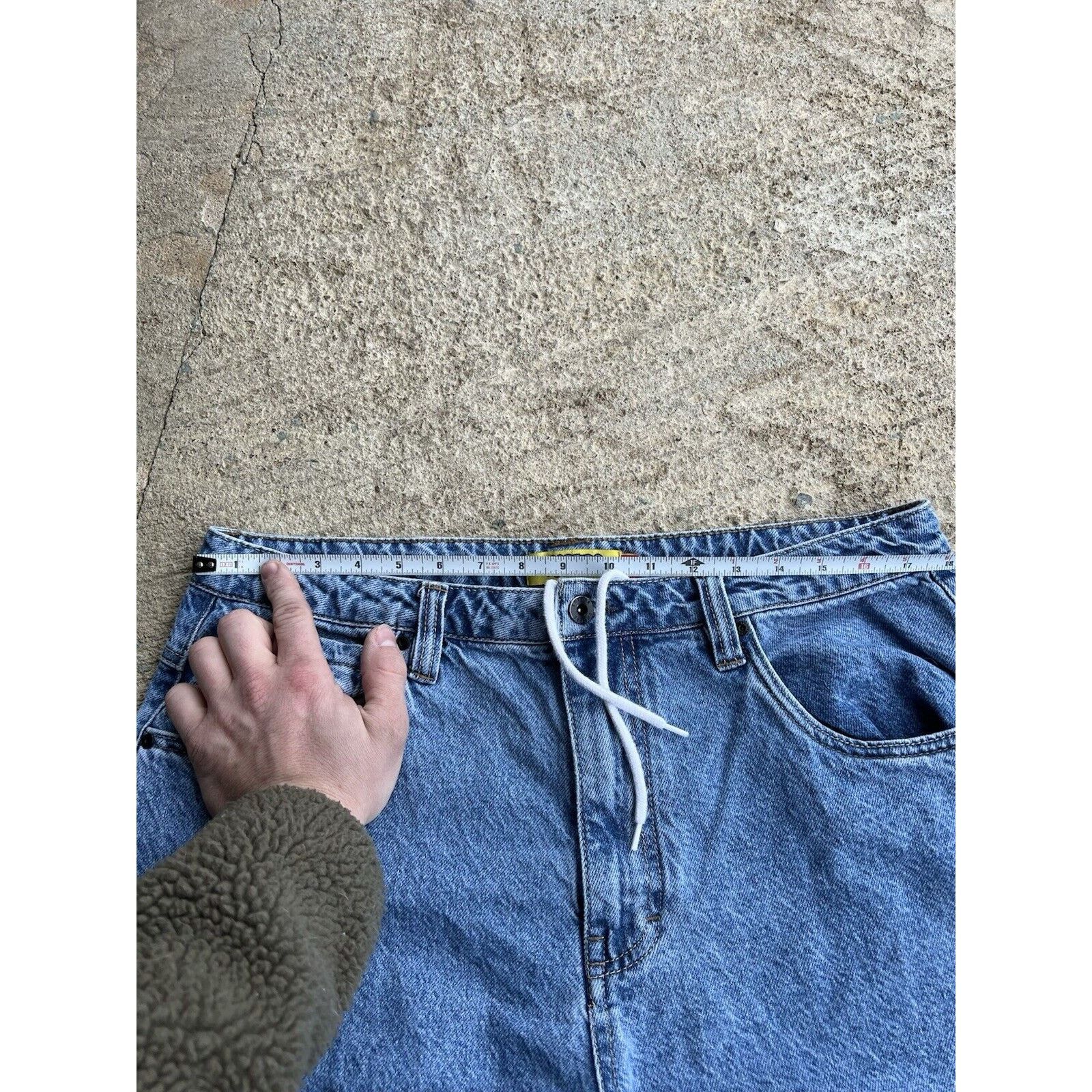 Empyre Empyre Relax Denim Embroidery Jeans JNCO Style Baggy 34x29 Size US 34 / EU 50 - 8 Thumbnail