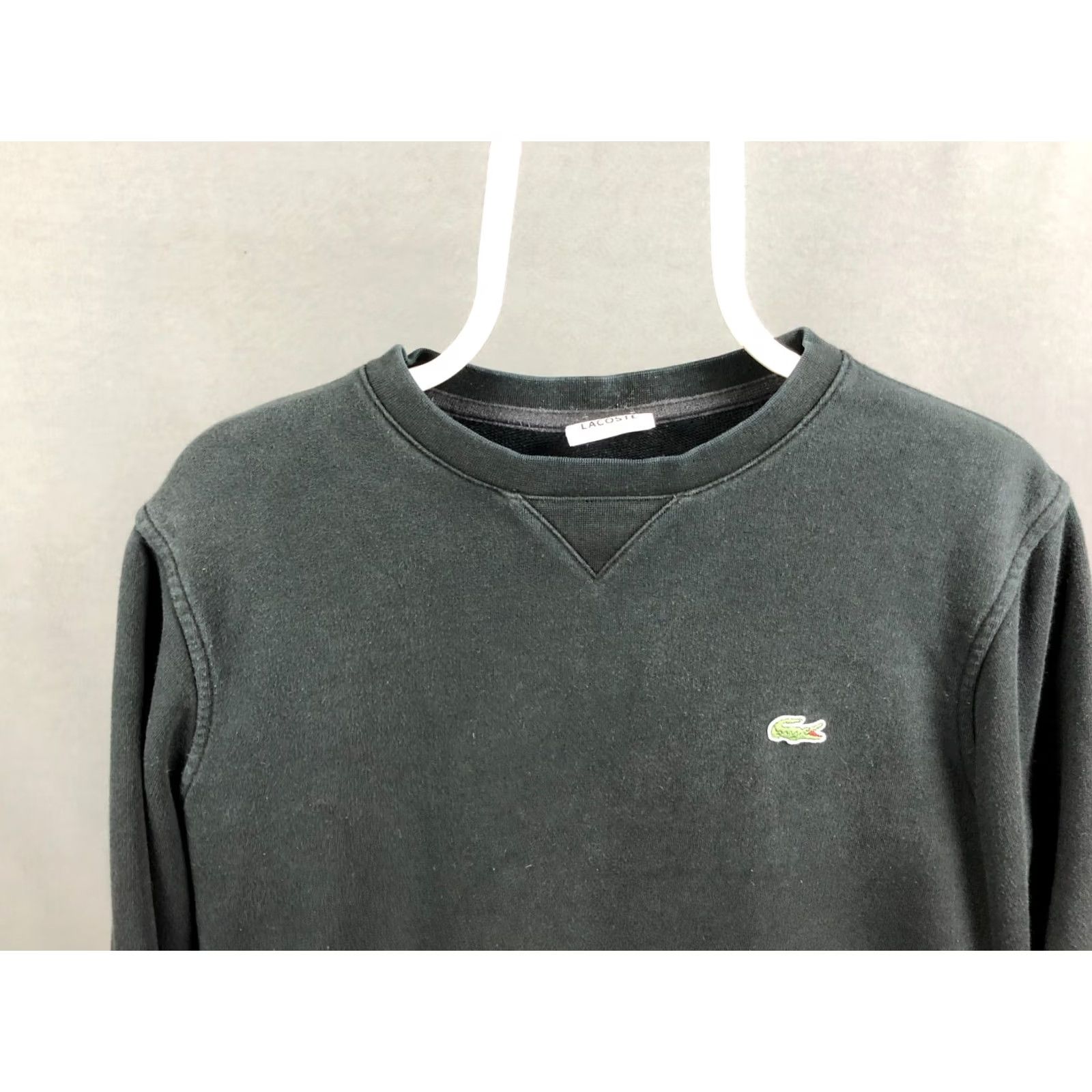 Lacoste Lacoste Sport Sweatshirt Black Cotton Men Size 4 Pullover Crew Neck Ribbed Logo Size US S / EU 44-46 / 1 - 6 Thumbnail