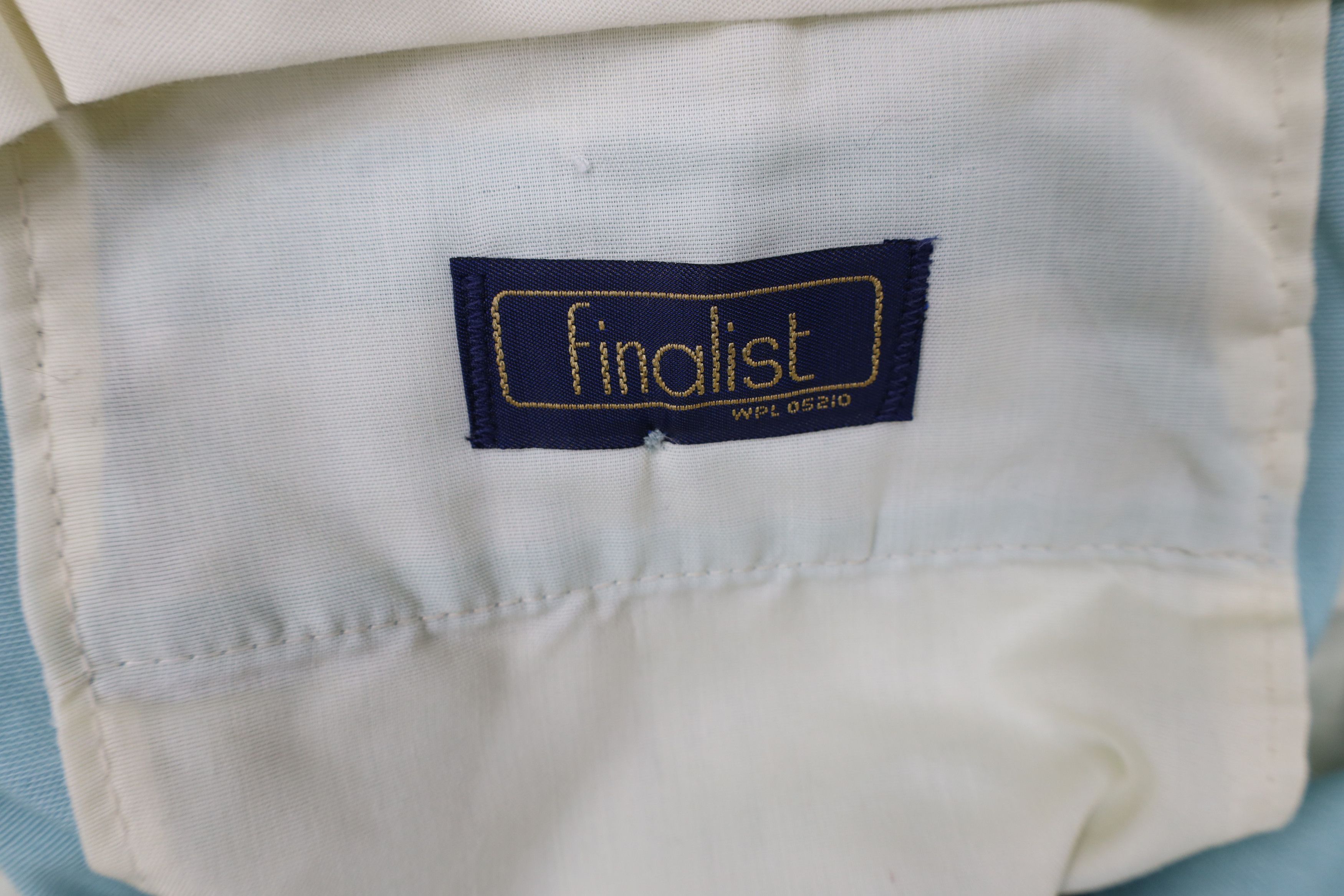 Vintage Vintage 70s Streetwear Bell Bottoms Chino Pants Blue USA Size US 34 / EU 50 - 7 Thumbnail