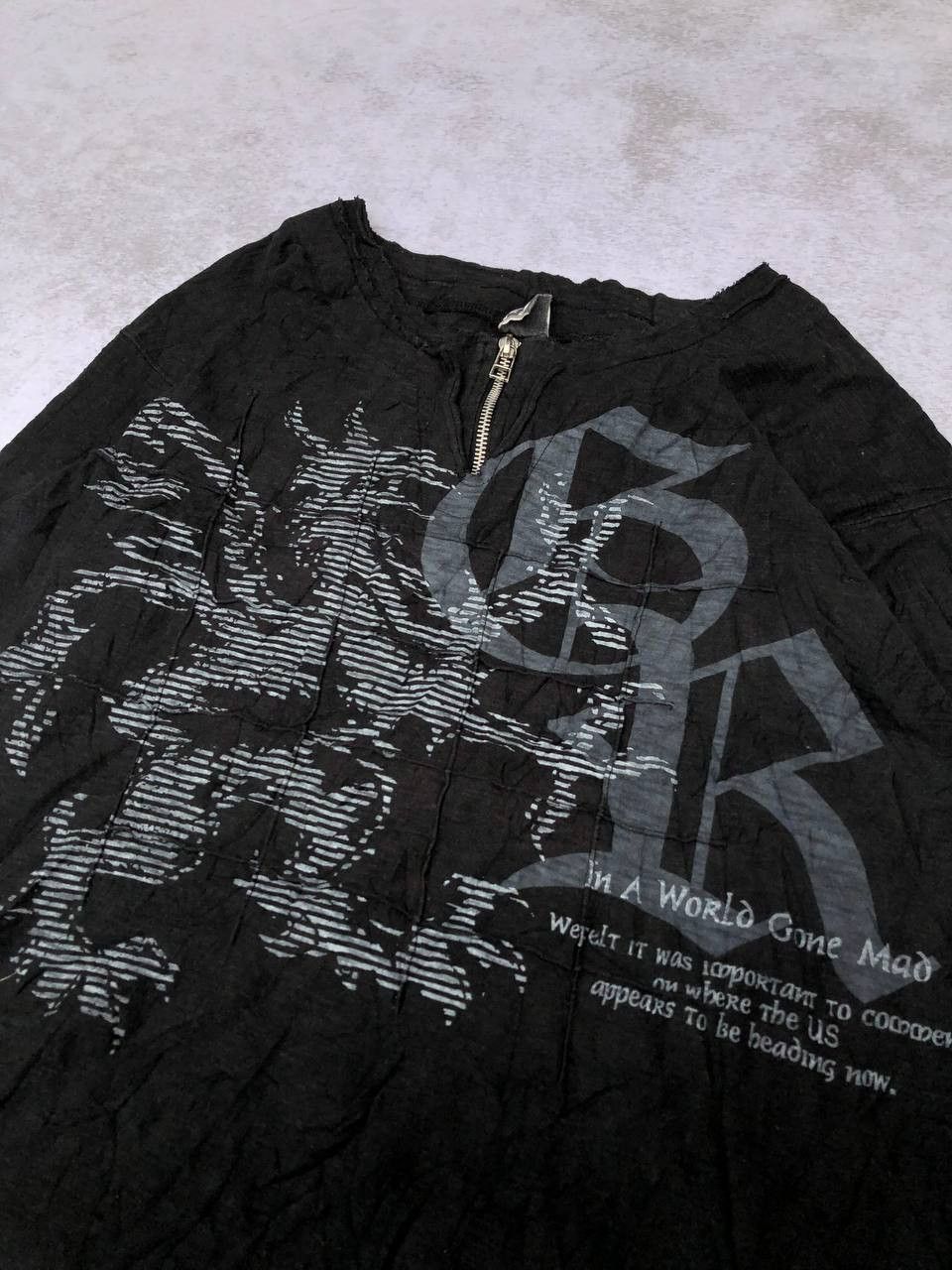 Japanese Brand Japanese Brand Ruff Beatz Punk Style Longsleeve Size US M / EU 48-50 / 2 - 2 Thumbnail