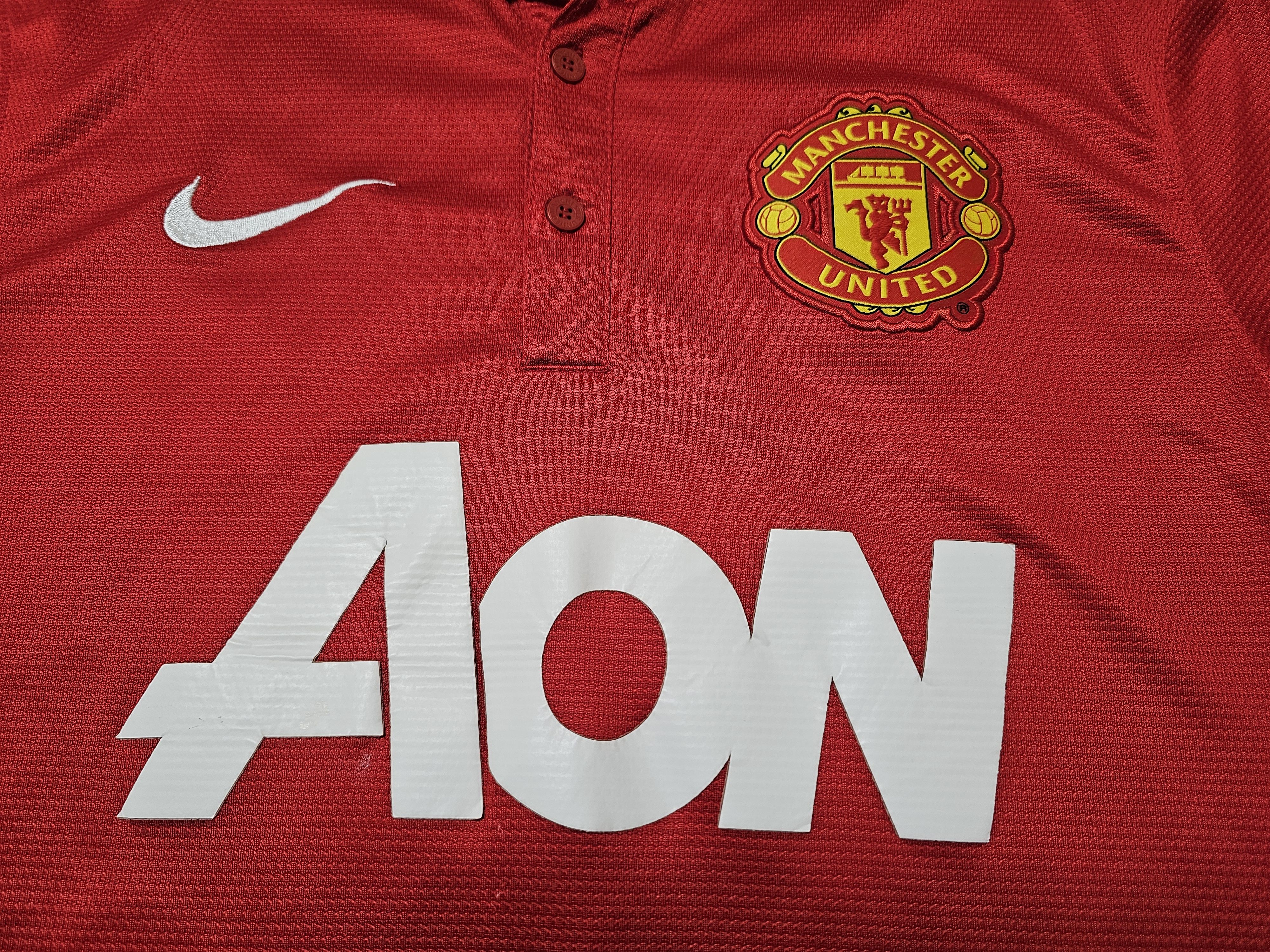 Nike MANCHESTER UNITED 2013 2014 v.PERSIE FOOTBALL SOCCER JERSEY Size US S / EU 44-46 / 1 - 3 Thumbnail