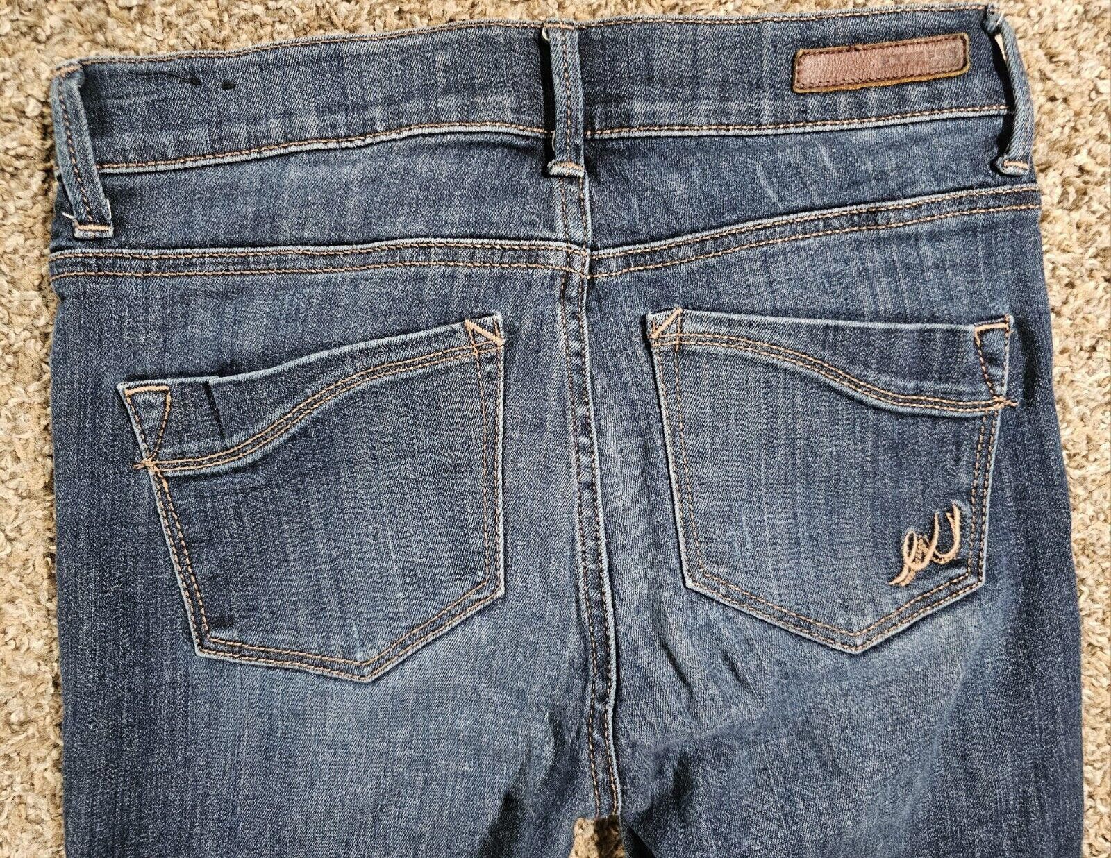 Express Express Women's Jeans Mia Mid Rise Legging Size 0S Size 25" / US 0 / IT 36 - 7 Thumbnail