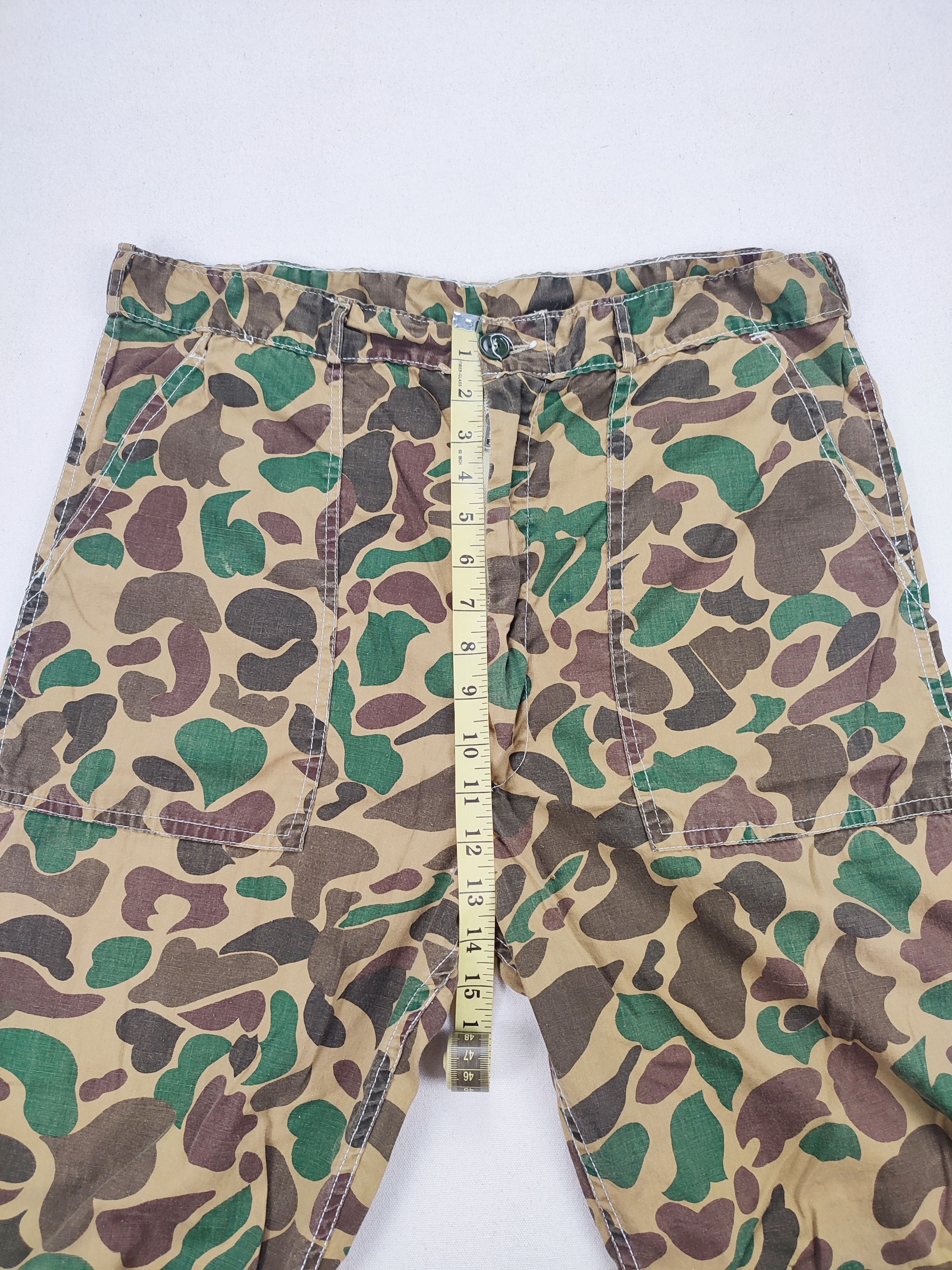 Vintage Vintage 1960s Beogam Hunting Camo Baker Pants Size US 36 / EU 52 - 6 Thumbnail