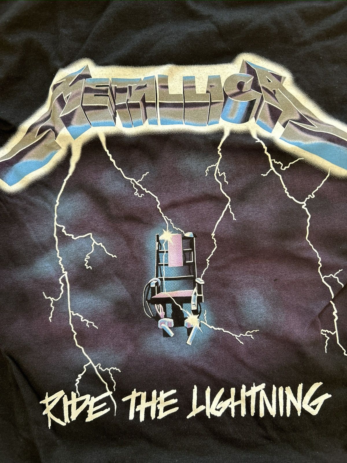 Metallica Metallica Ride the Lightning Mens T-Shirt - Brand New S Size US S / EU 44-46 / 1 - 2 Thumbnail