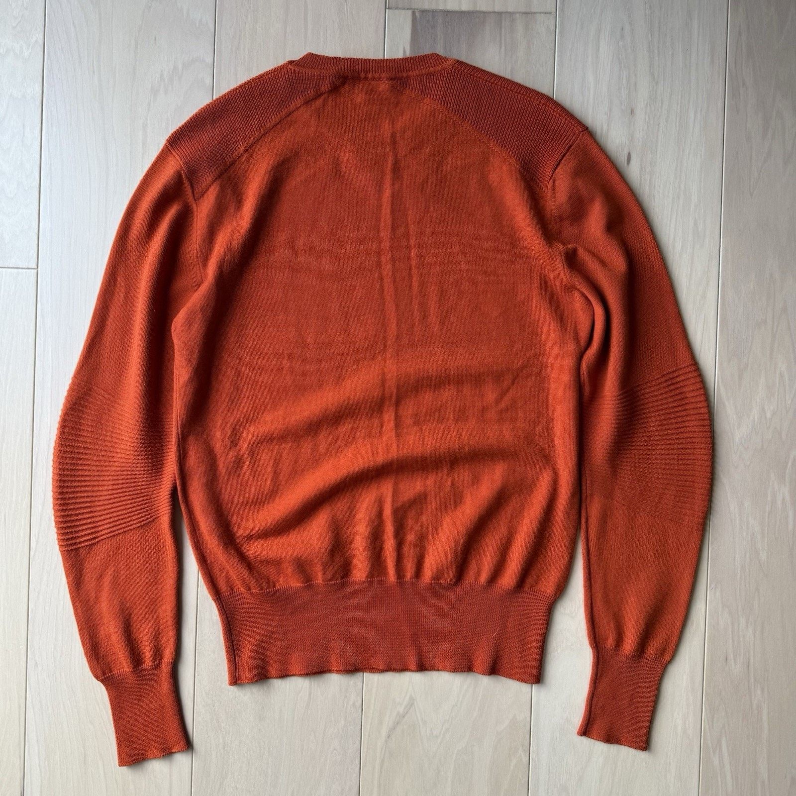 Belstaff Belstaff Sweater Women's M Orange Lightweight Wool Pullover Size M / US 6-8 / IT 42-44 - 8 Thumbnail
