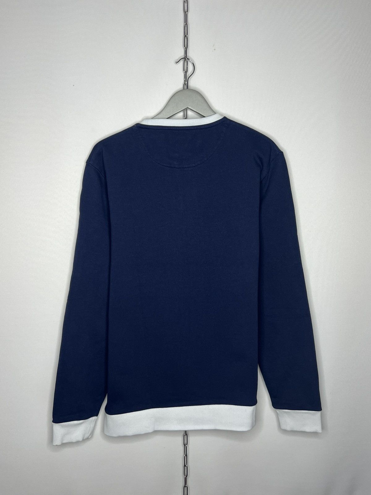 Lyle & Scott Lyle & Scott Navy Blue Based Sweatshirt Casual Size US XL / EU 56 / 4 - 4 Thumbnail
