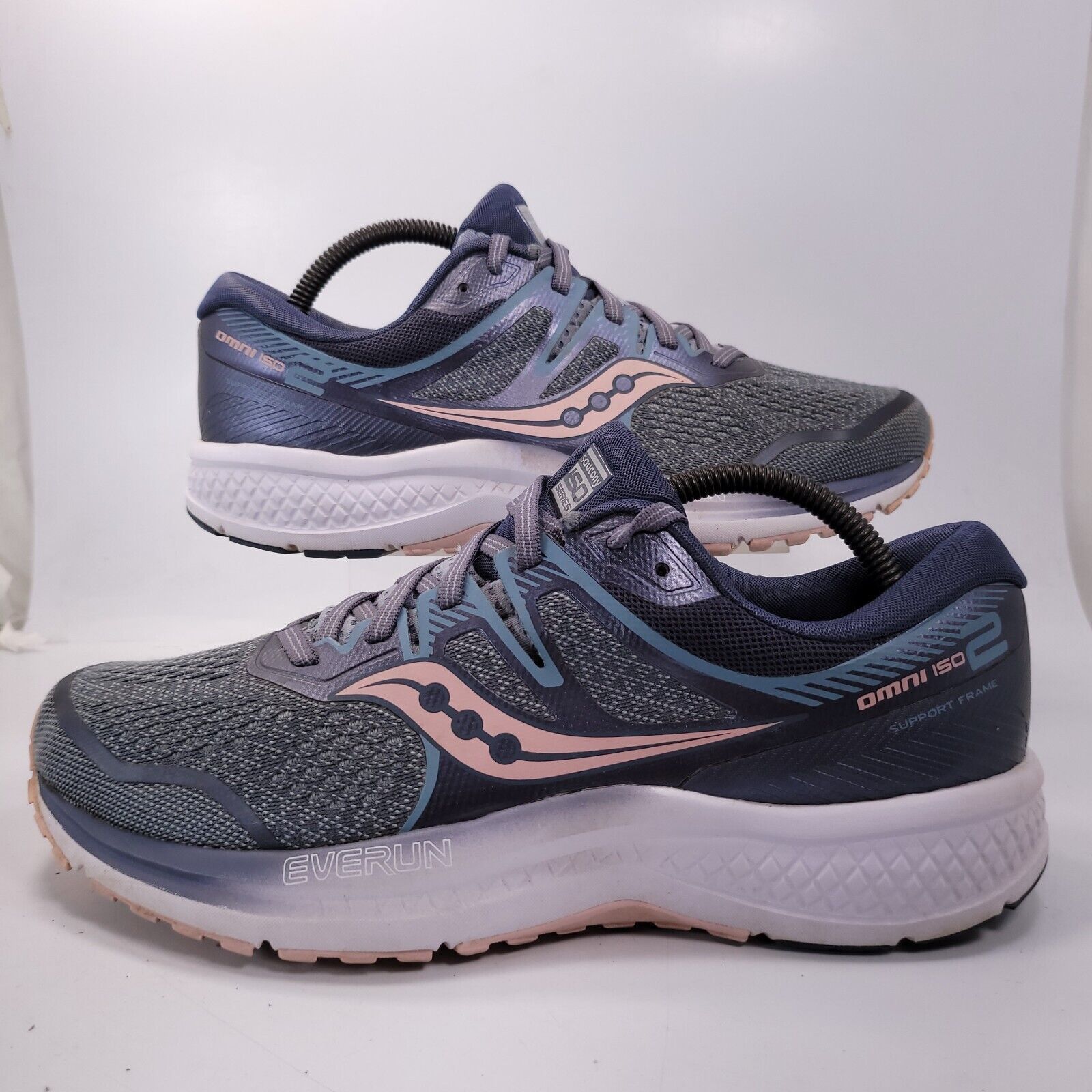 Saucony Saucony Omni ISO 2 Shoe Womens Size 10 S10511-1 Blue White Size US 10 / IT 40 - 5 Thumbnail