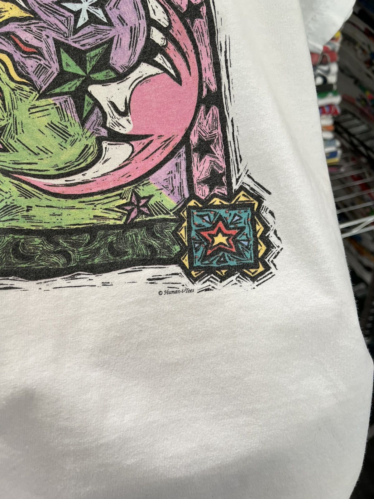 Arts & Science 90s Human i Tees Sun Moon Paint Tee Size US L / EU 52-54 / 3 - 3 Thumbnail