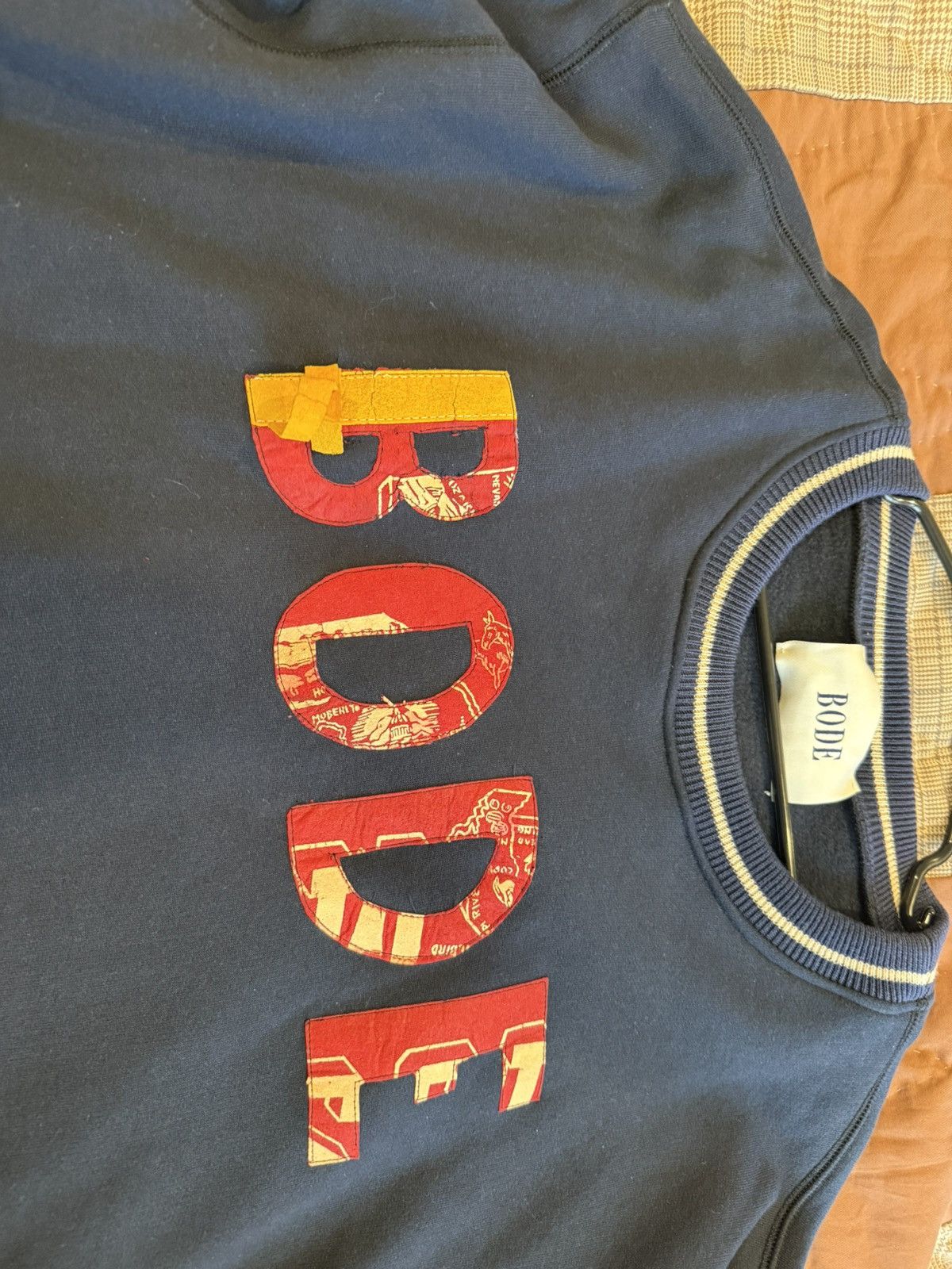 Bode Bode one of kind sweatshirt Size US L / EU 52-54 / 3 - 2 Thumbnail