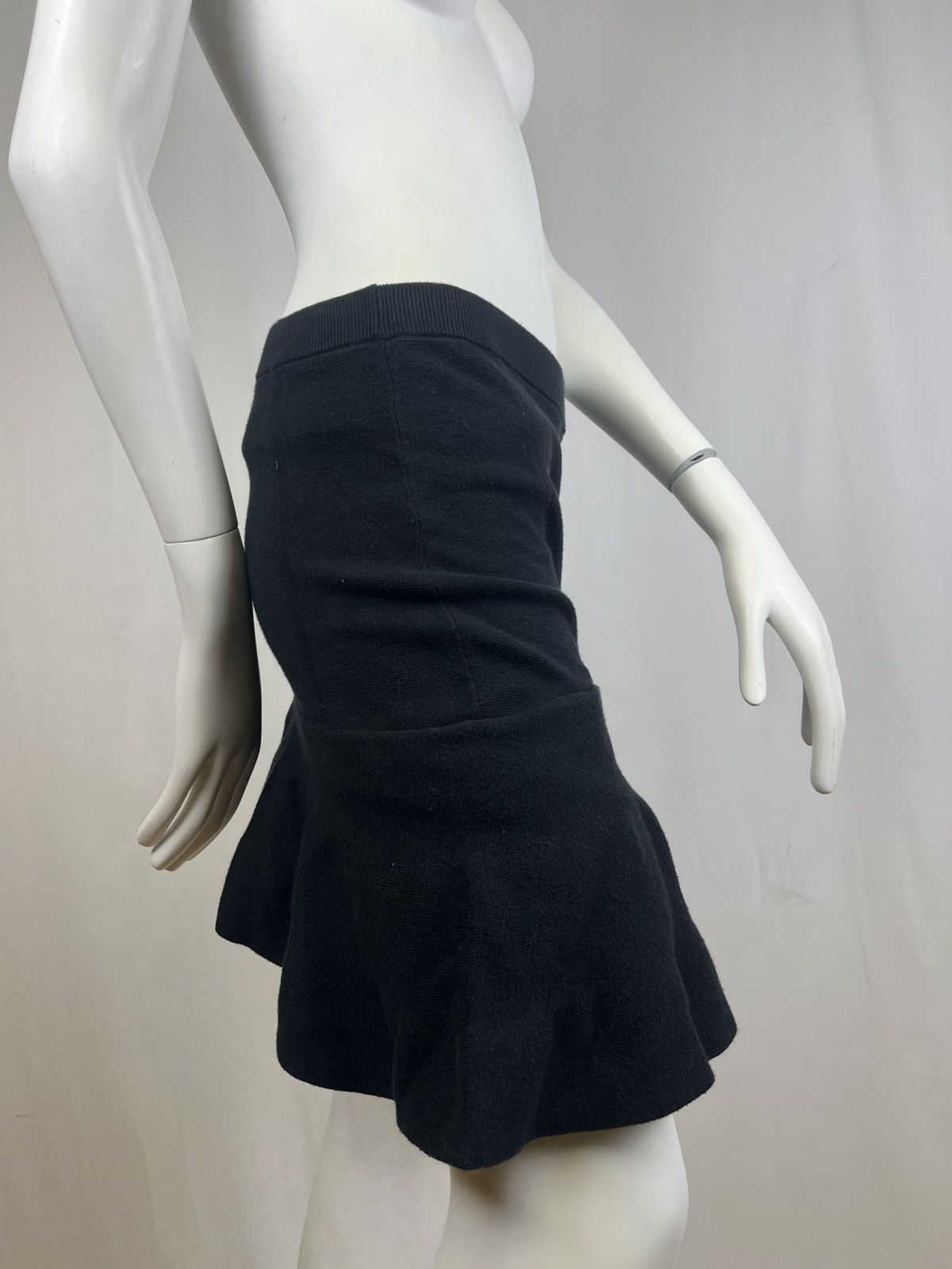 Sandro Sandro Asymmetrical Doble Layer Skirt Size 24" / US 00 / IT 34 - 5 Thumbnail