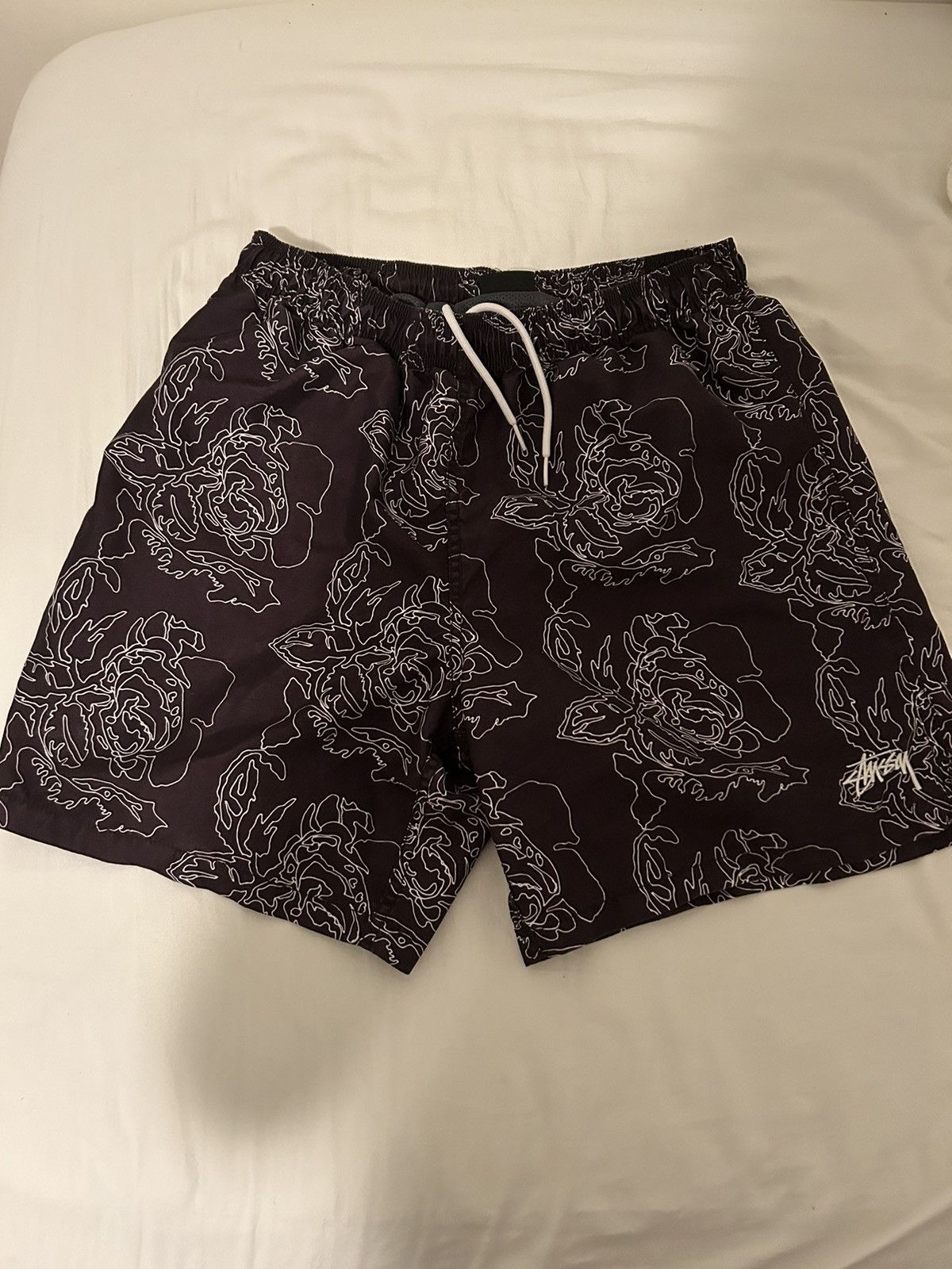Stussy Men's Nylon Swim Trunks Kiwi main image 1