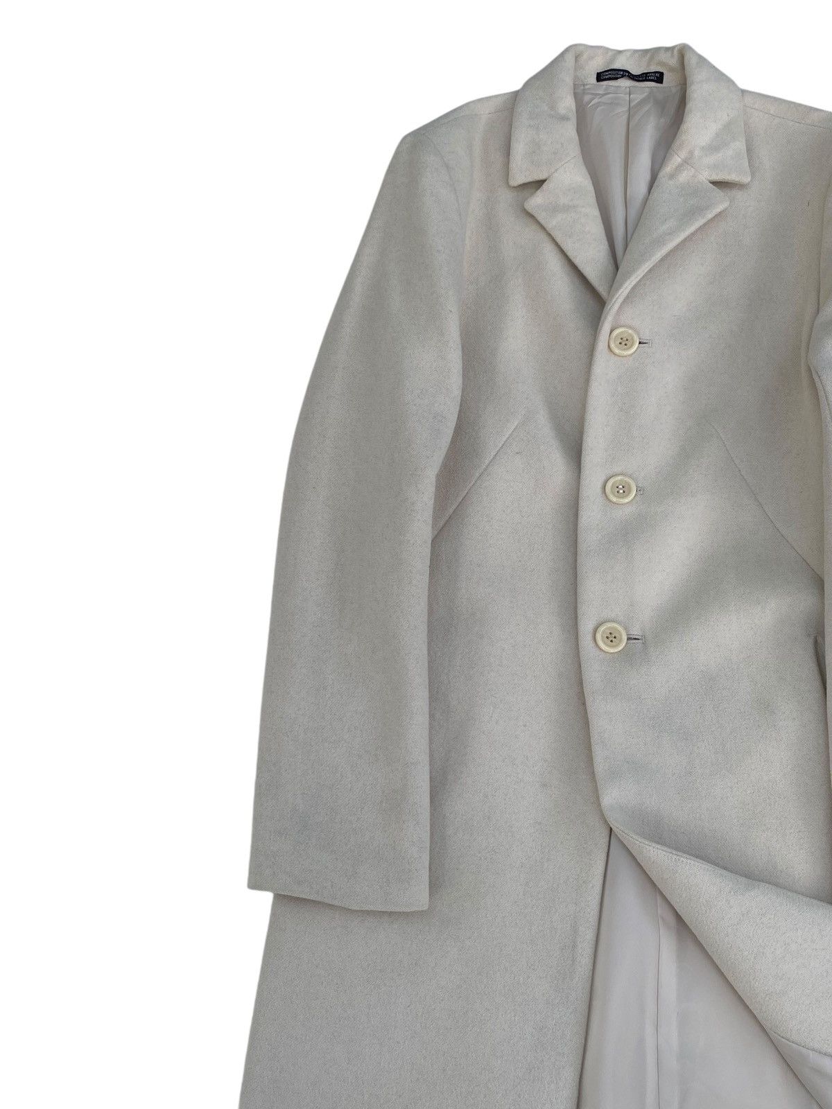 Japanese Brand × Vintage Vtg Ined By Yohji Yamamoto Wool Jacket Size M / US 6-8 / IT 42-44 - 3 Thumbnail