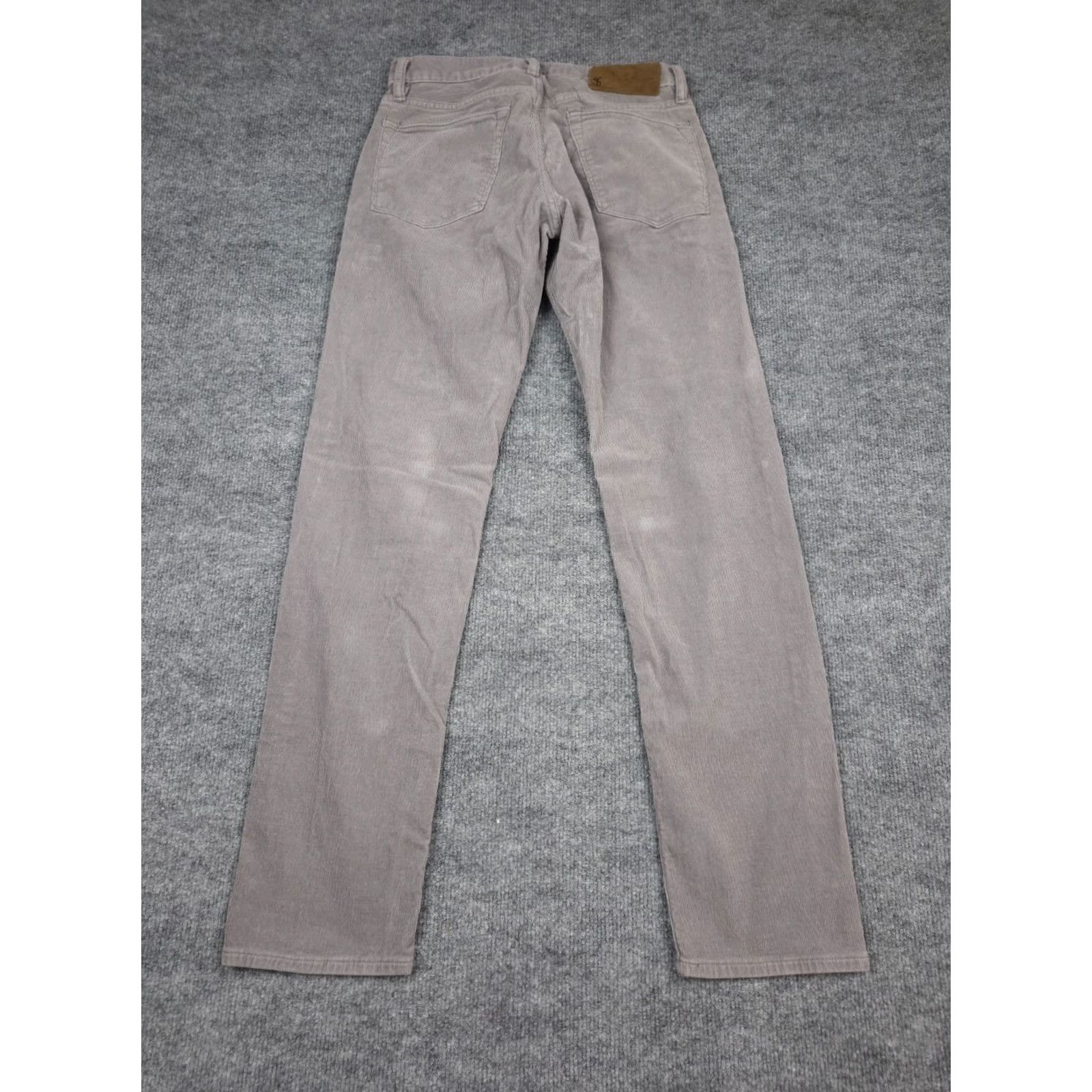Todd Snyder Todd Snyder Pants Men 28 x 32 Gray Slim Stretch Corduroy Slim Straight Size US 28 / EU 44 - 2 Thumbnail