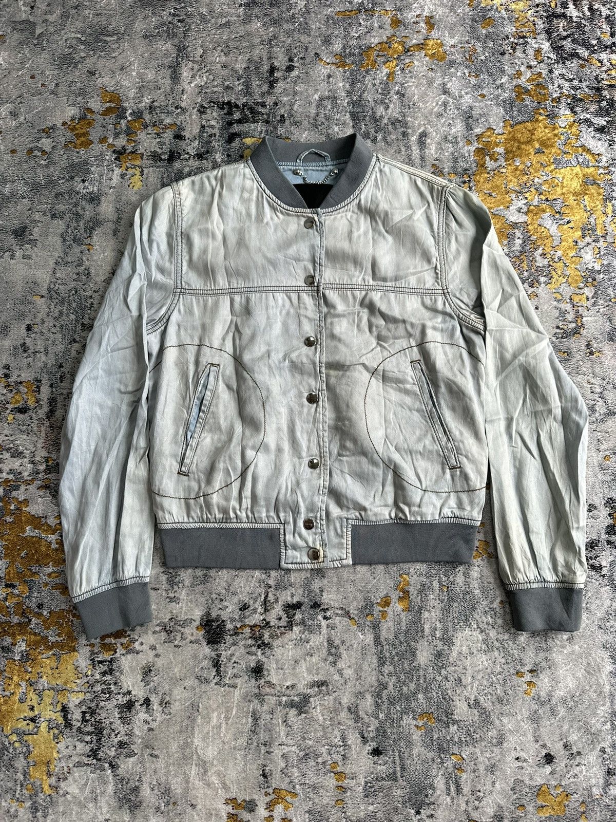 Diesel CRAZY FADED DIESEL VINTAGE BOMBER JACKET Size US M / EU 48-50 / 2 - 1 Thumbnail