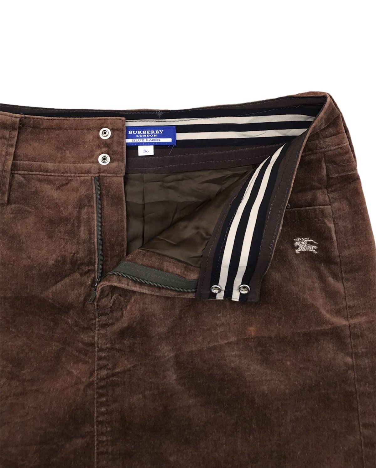 Burberry Burberry London Blue Label Mini Skirt Size 26" / US 2 / IT 38 - 3 Thumbnail
