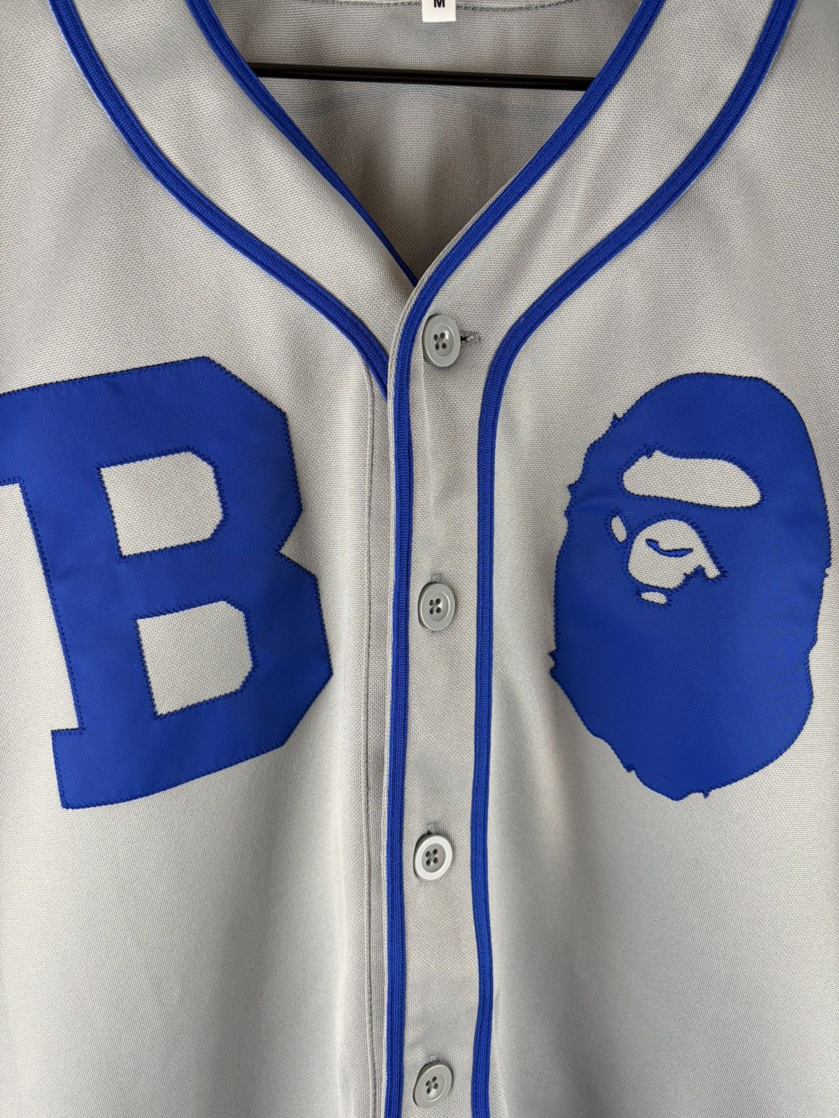 Bape BAPE Majestic Baseball Shirt Shirt Size US M / EU 48-50 / 2 - 3 Thumbnail