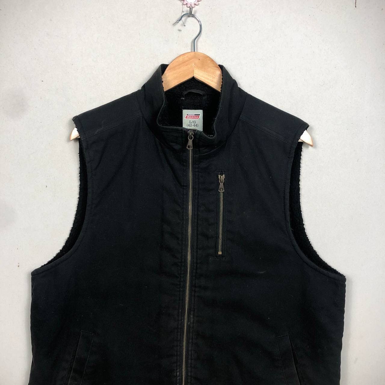 Dickies × Vintage Y2K Dickies Windstopper Vest Jacket Black Size US L / EU 52-54 / 3 - 4 Thumbnail