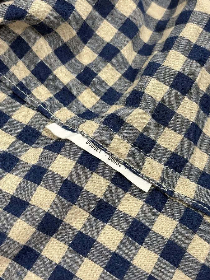 Prada 2000s Prada Blue & White Checkered Shirt Size US M / EU 48-50 / 2 - 10 Thumbnail