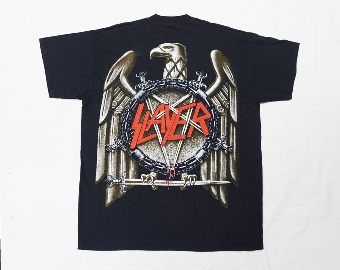 Vintage 00's Slayer T シャツ Size US L / EU 52-54 / 3 - 6 Thumbnail