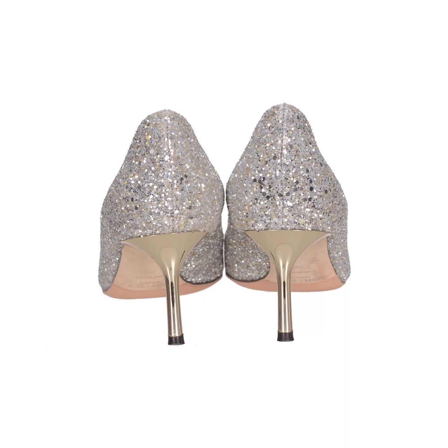 Jimmy Choo Jimmy Choo Sequin Heels 38 Size US 7.5 / IT 37.5 - 7 Thumbnail