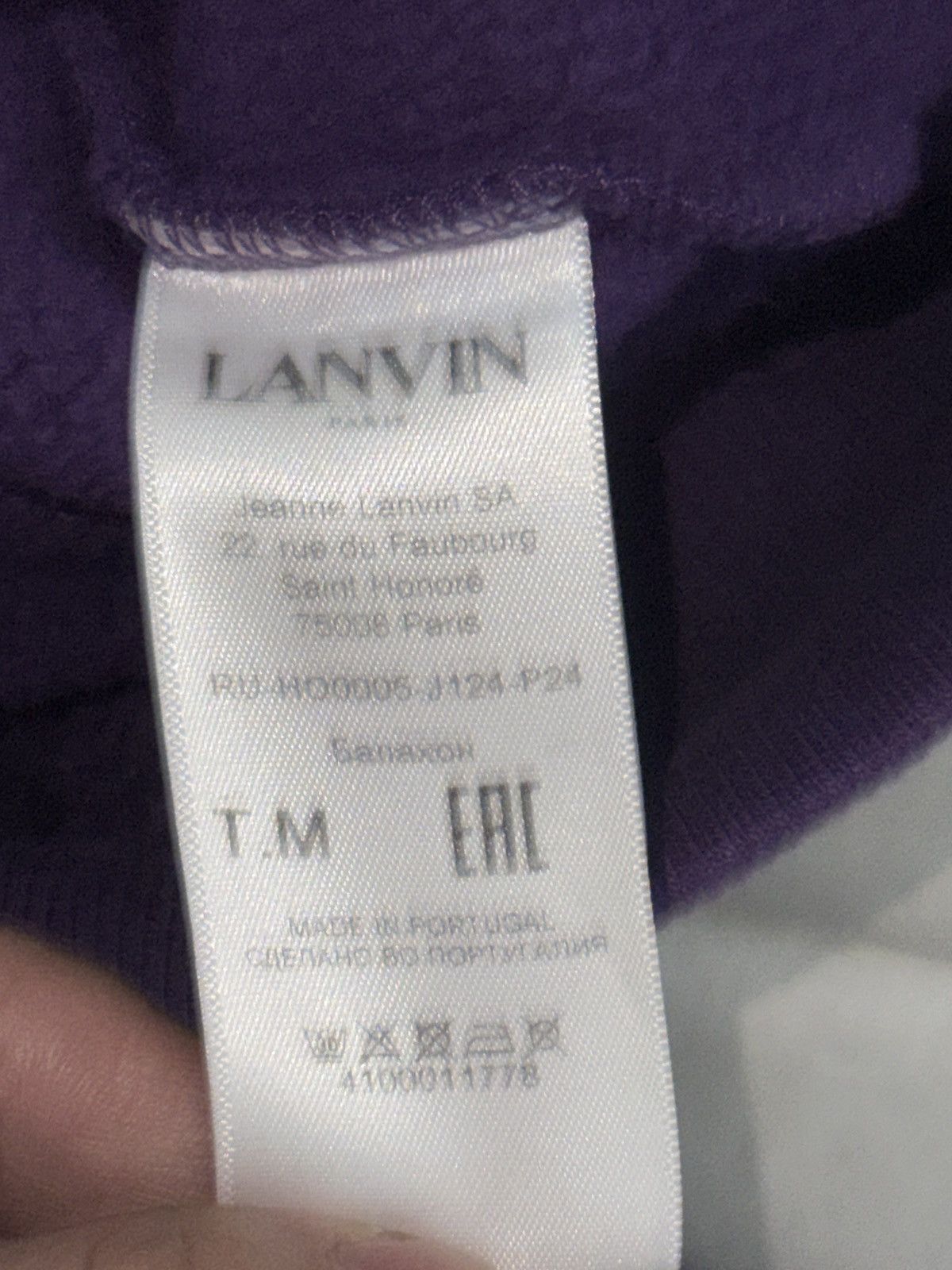 Lanvin Lanvin future collab hoodie Size US M / EU 48-50 / 2 - 3 Thumbnail