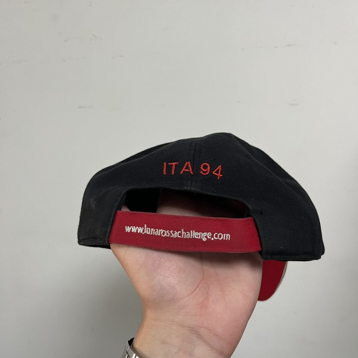 Prada Vintage Prada Luna Rossa Cap Hat Big Logo Size ONE SIZE - 4 Thumbnail