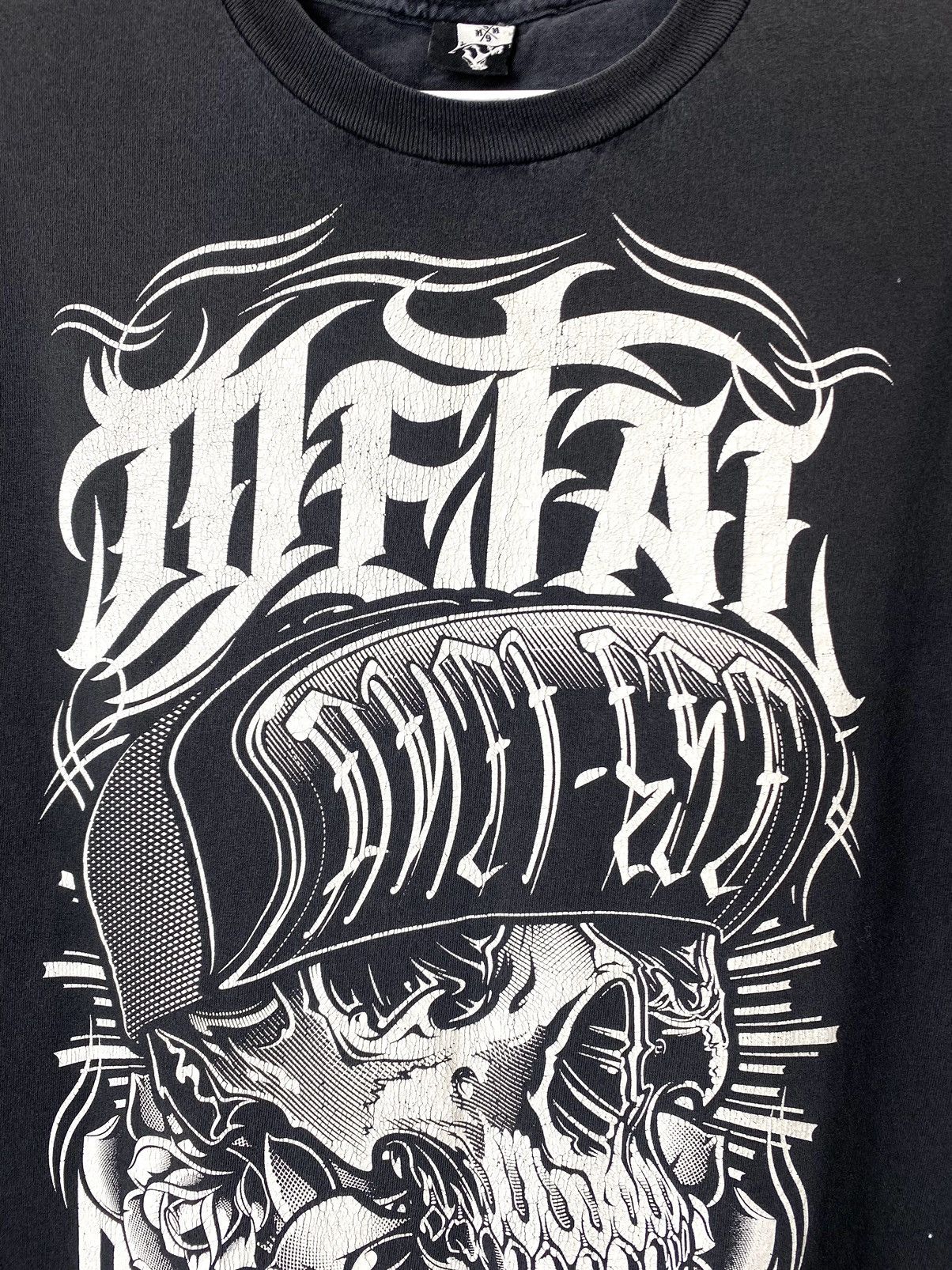 Metal Mulisha Vintage Metal Mulisha Scull Chain TShirt West Coast Choppers Size US L / EU 52-54 / 3 - 3 Thumbnail