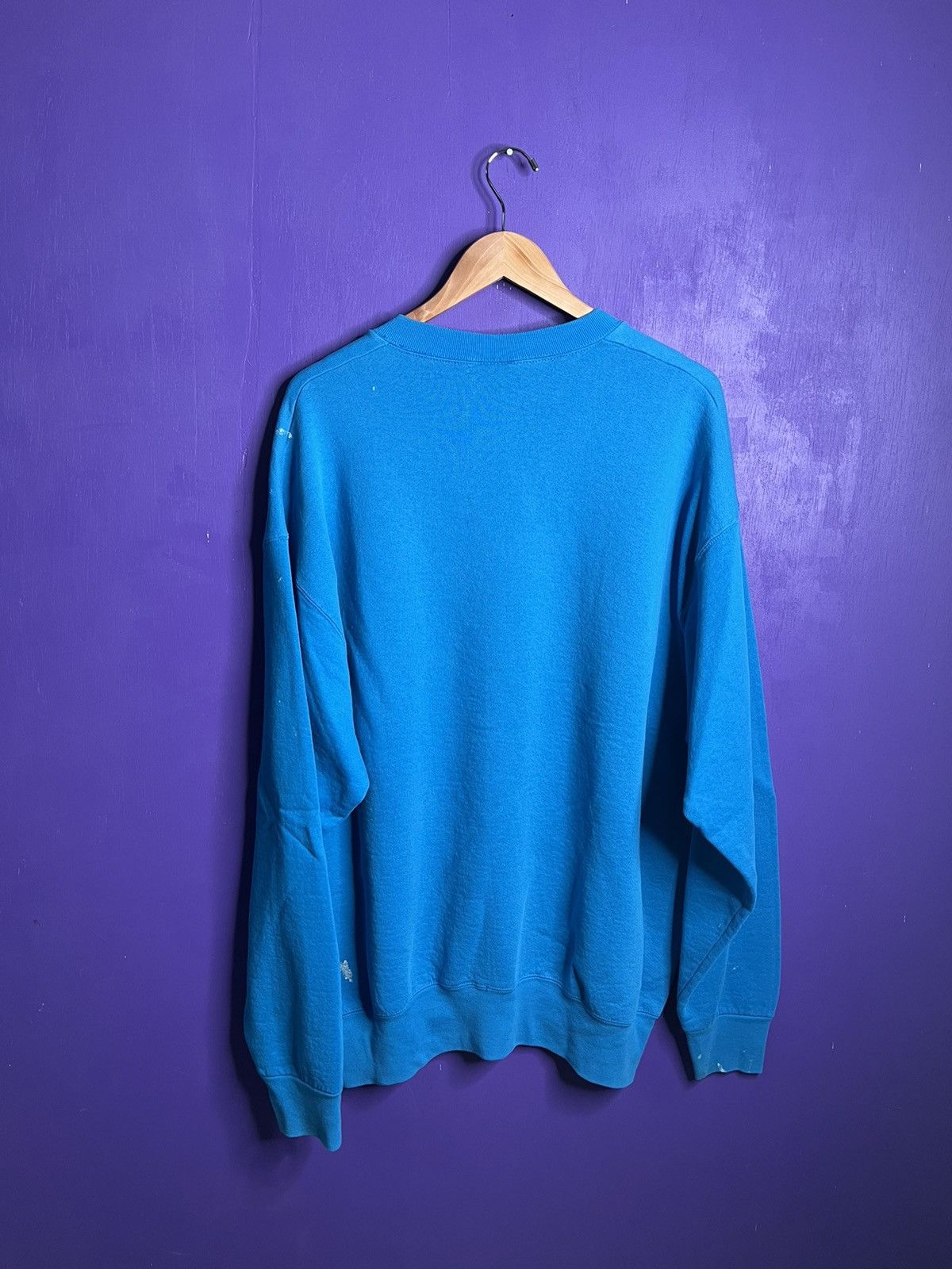 NFL × Vintage Vintage 90s Carolina panthers helmet logo sweatshirt Size US XXL / EU 58 / 5 - 2 Thumbnail